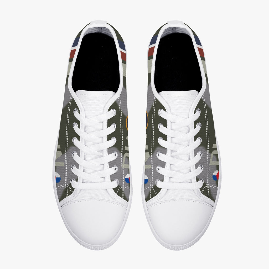Spitfire AR501 Low Top Canvas Shoes - I Love a Hangar