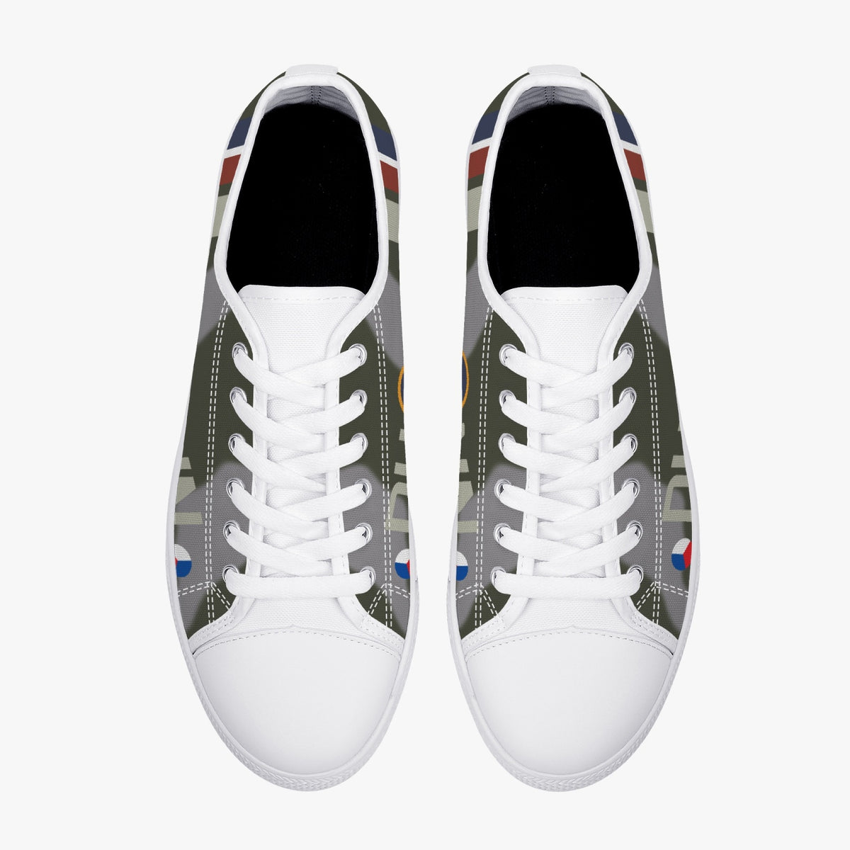 Spitfire AR501 Low Top Canvas Shoes - I Love a Hangar
