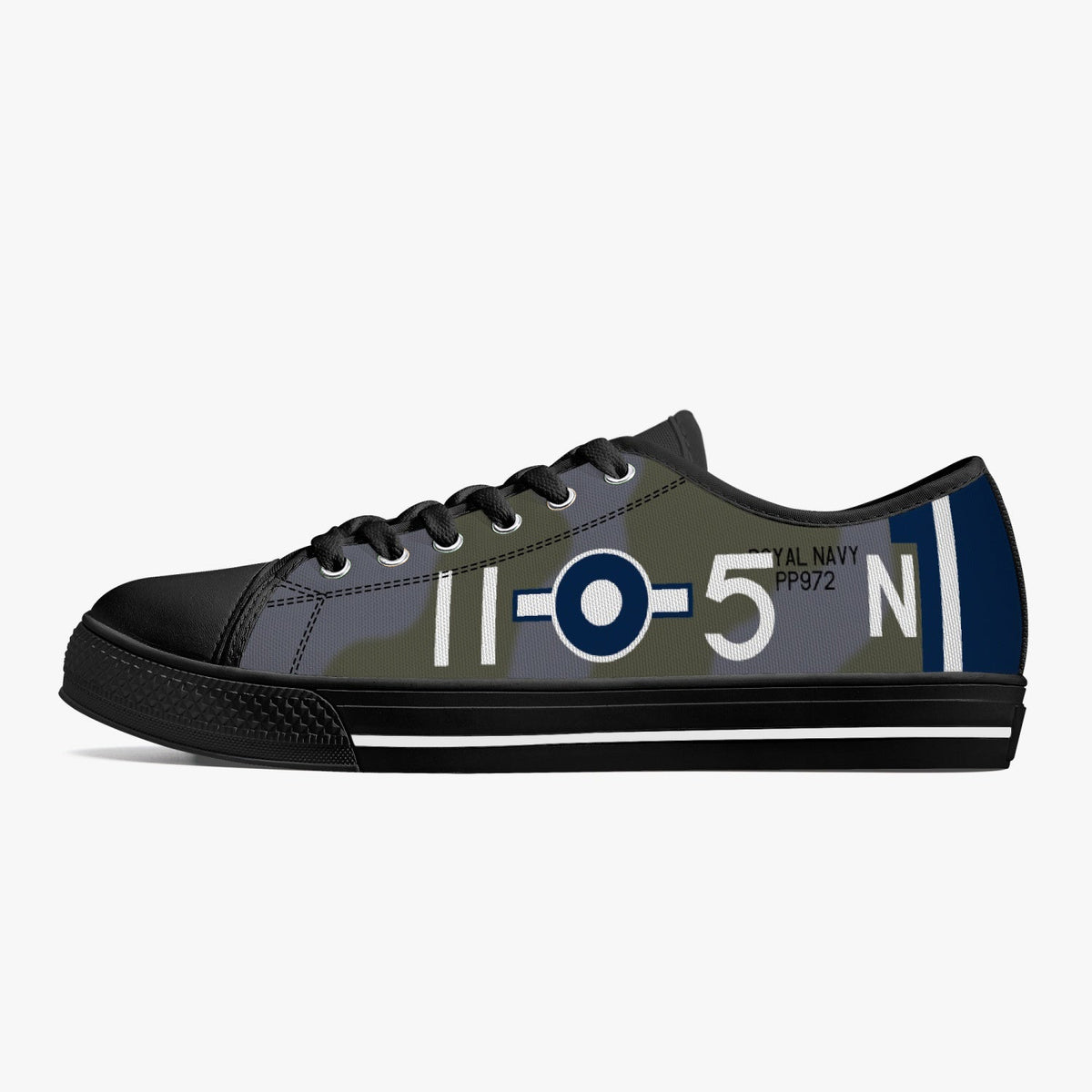 Seafire 11-5-N Low Top Canvas Shoes - I Love a Hangar