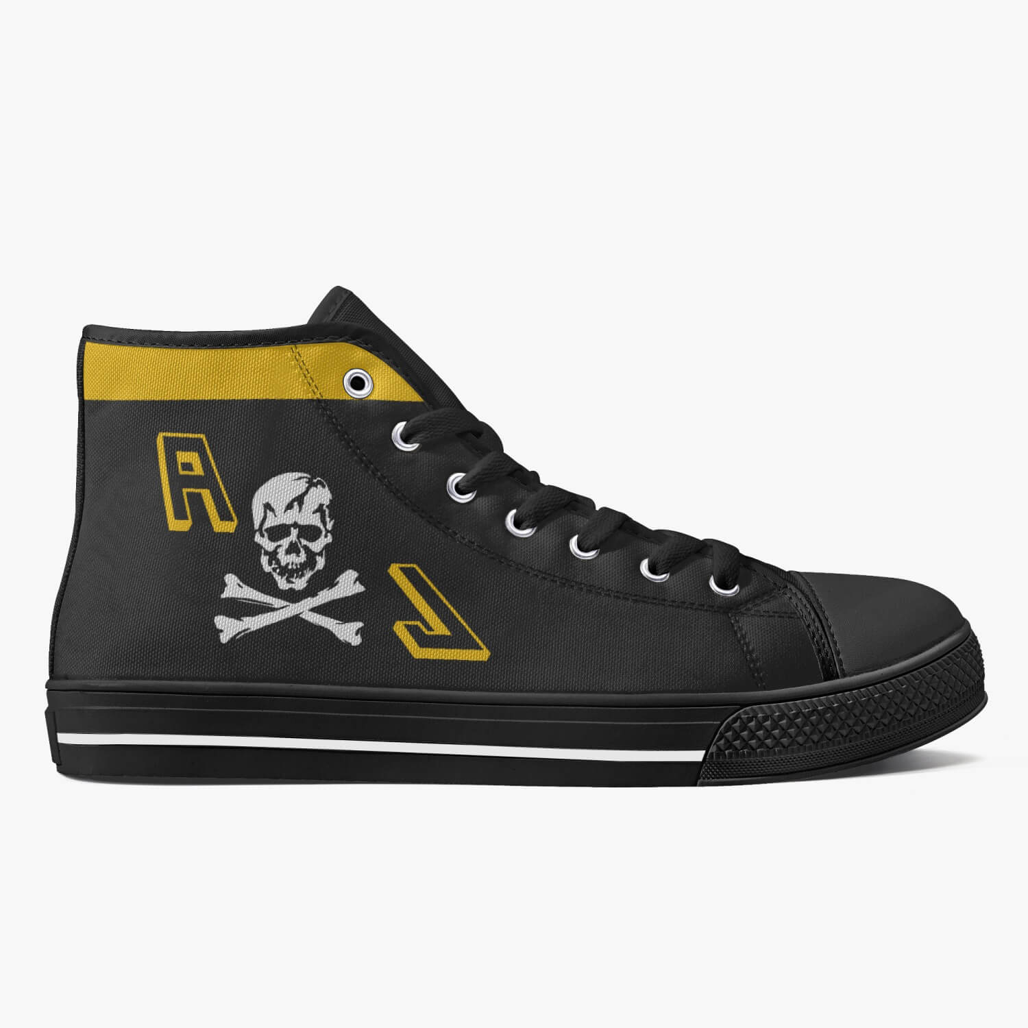 VF-84 "Jolly Rogers" High Top Canvas Shoes - I Love a Hangar