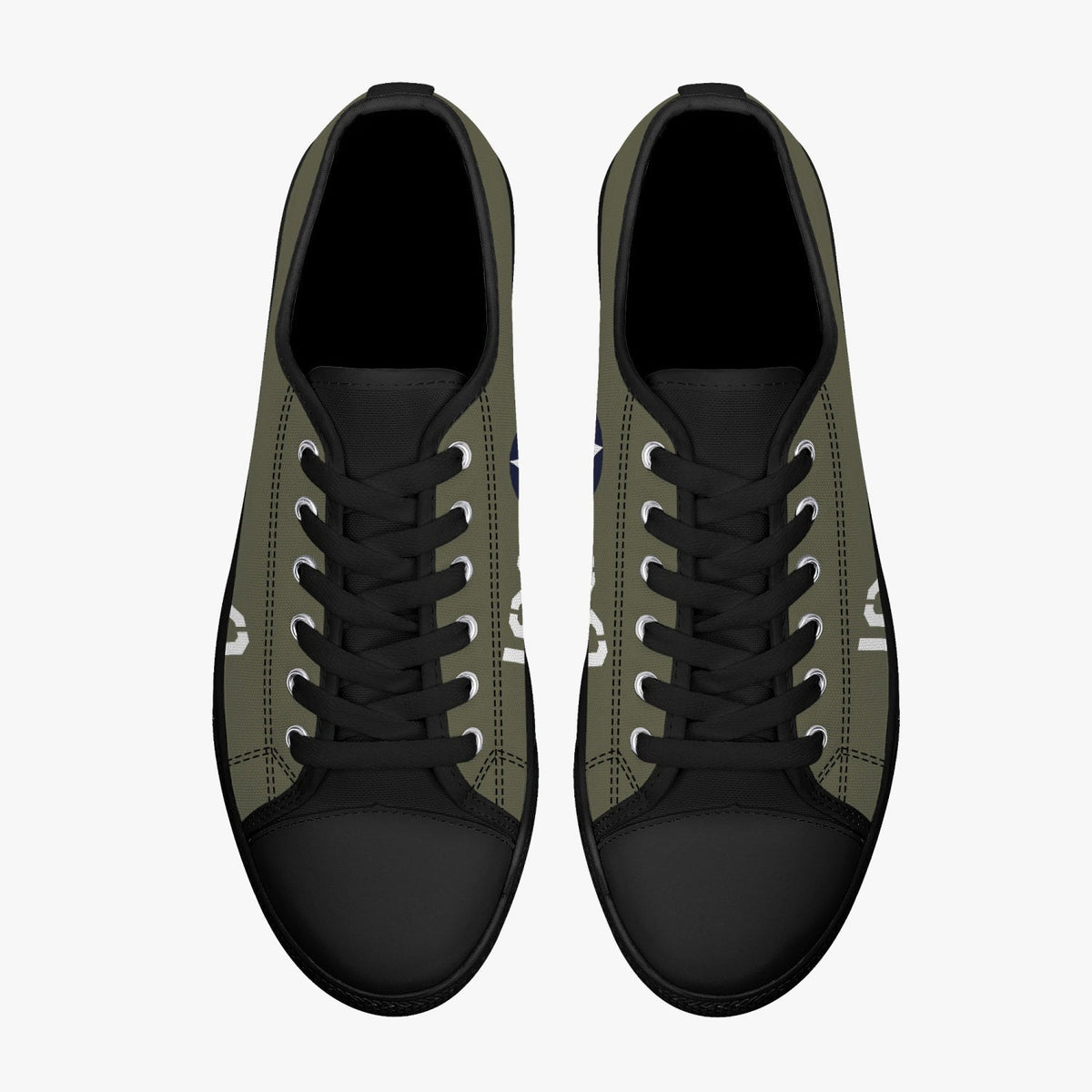 P-40 "#160" of 2LT George Welch Low Top Canvas Shoes - I Love a Hangar
