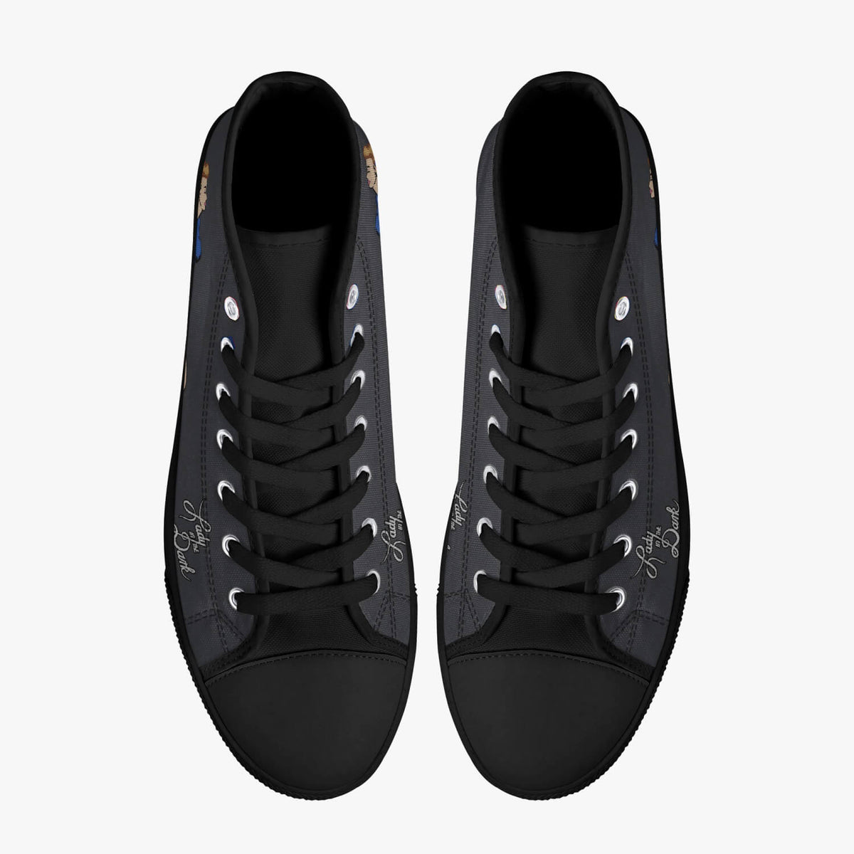 P-61 "Lady in the Dark" High Top Canvas Shoes - I Love a Hangar