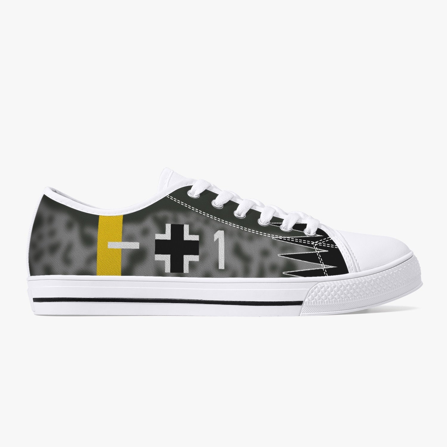 Bf-109 "Karaya 1" Low Top Canvas Shoes - I Love a Hangar