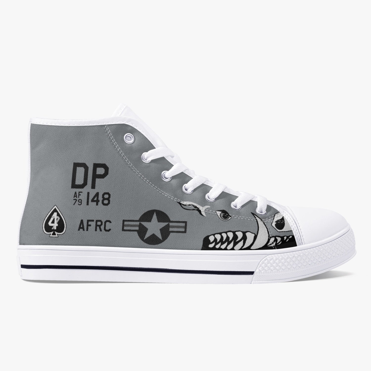 A-10 "Dogpatchers" High Top Canvas Shoes - I Love a Hangar