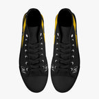 80th Fighter Squadron High Top Canvas shoes - I Love a Hangar