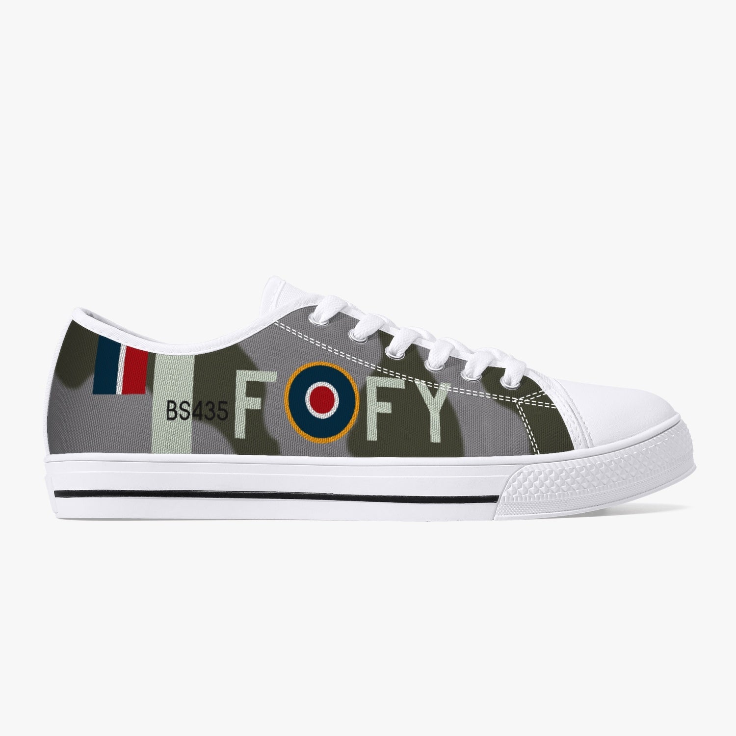 Spitfire "FY-F" Low Top Canvas Shoes - I Love a Hangar