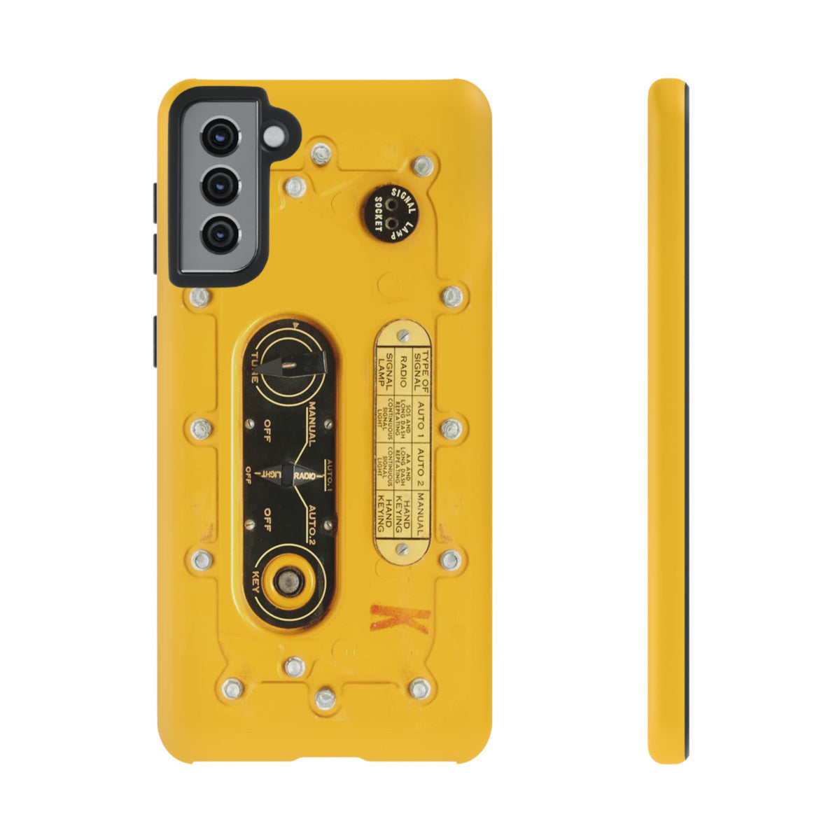 SCR-578 "Gibson Girl" Survival Radio Style Tough Phone Cases – Samsung Galaxy Compatible