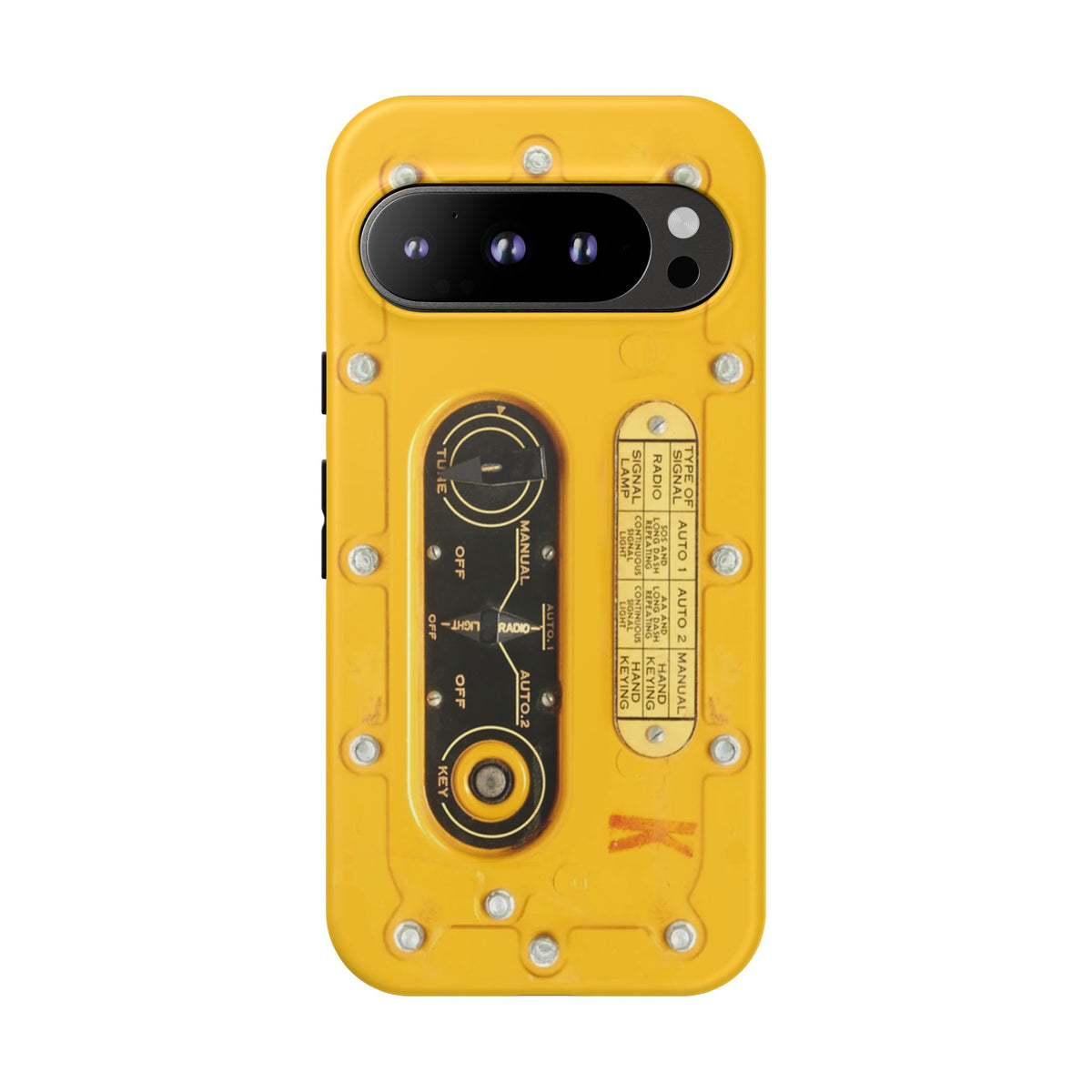 SCR-578 "Gibson Girl" Survival Radio Style Tough Phone Cases – Google Pixel Compatible