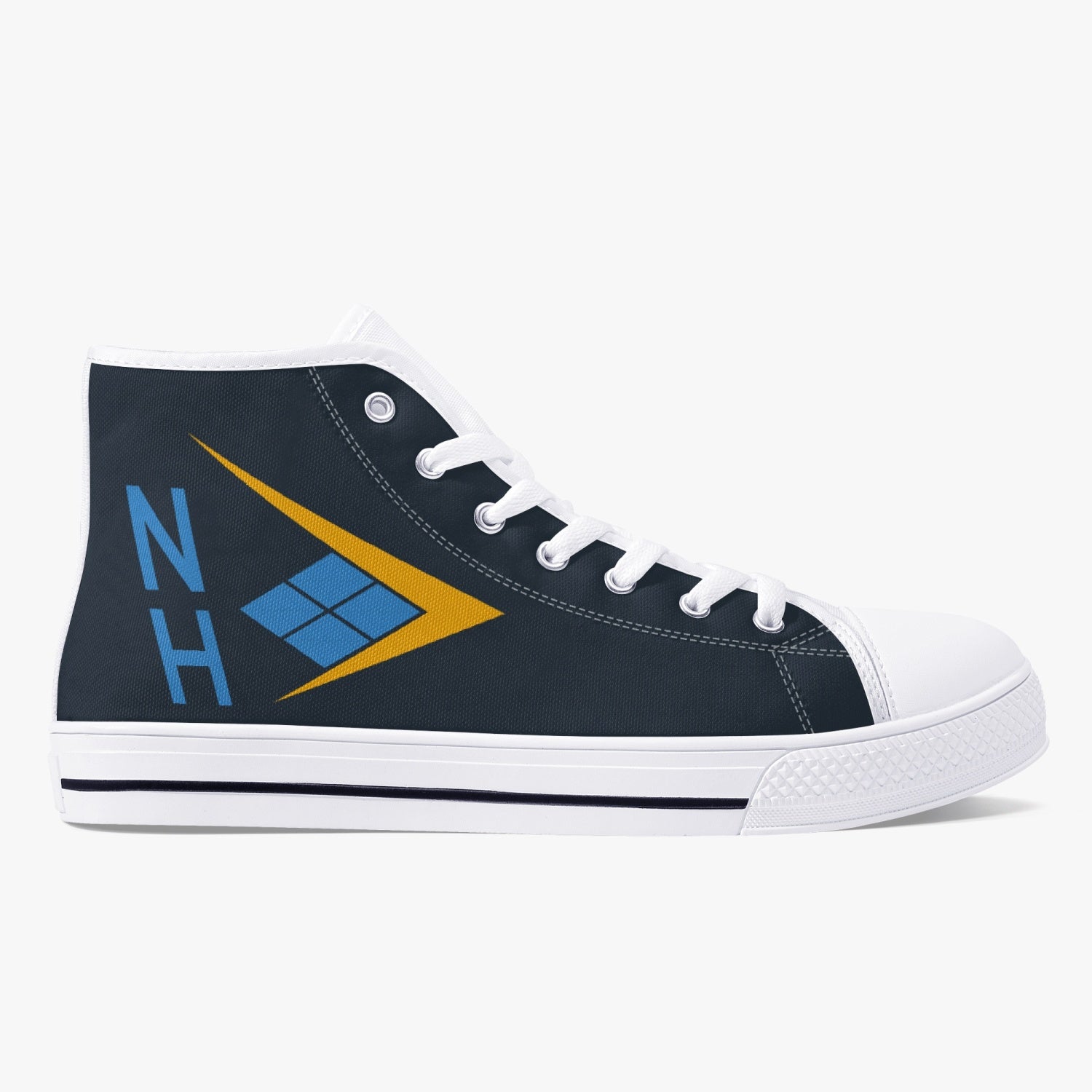 VFA-146 "Blue Diamonds" High Top Canvas Shoes