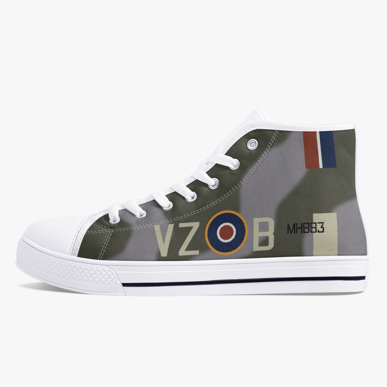 Spitfire "VZ-B" High Top Canvas Shoes - I Love a Hangar