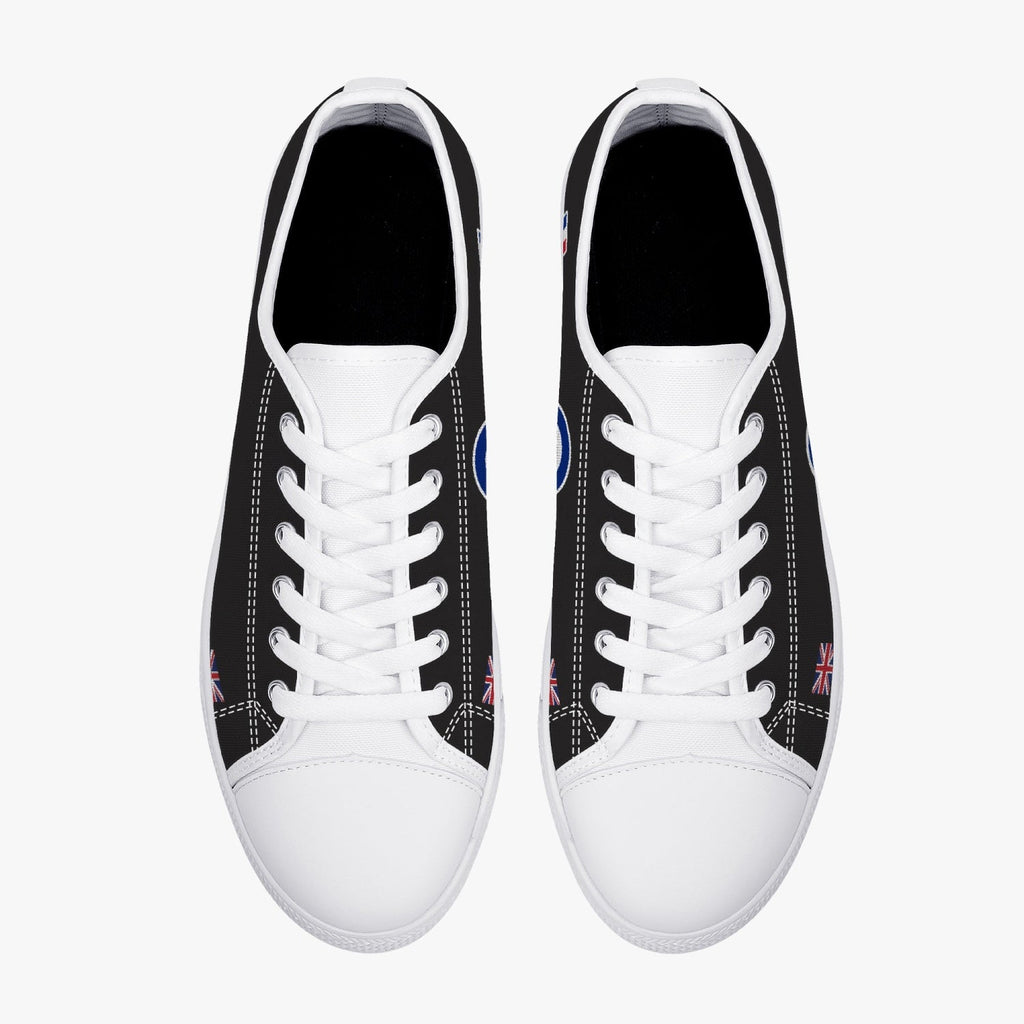 Hawker Hunter Low Top Canvas Shoes - I Love a Hangar