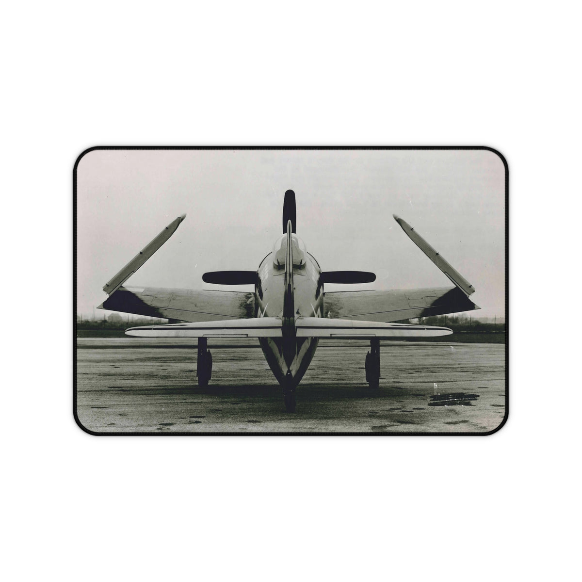 F8F Bearcat Desk Mat - I Love a Hangar