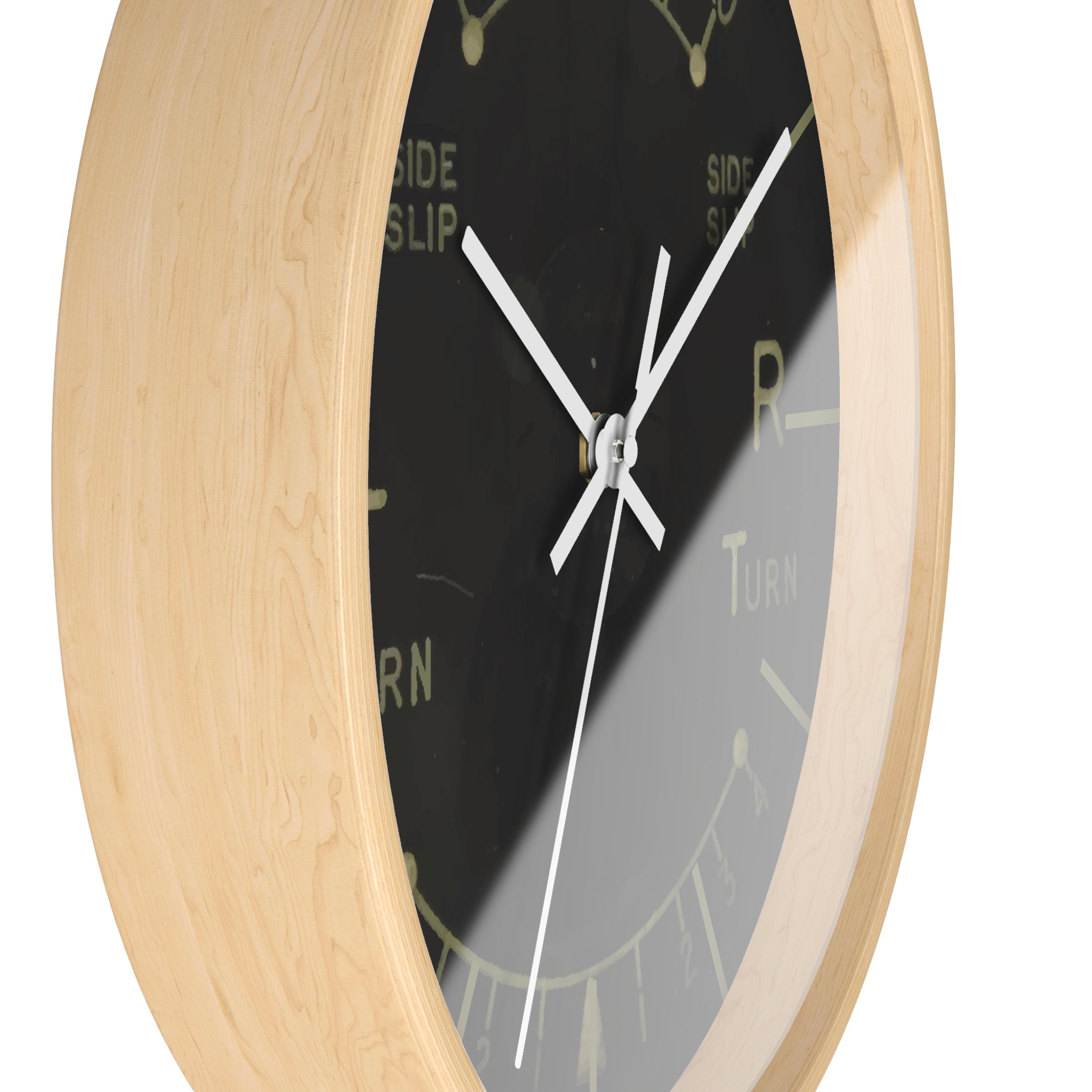 Turn and Slip Indicator Wall Clock