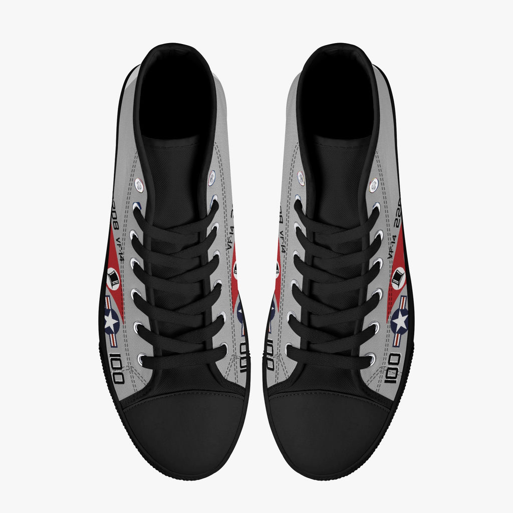 VF-14 "Tophatters" High Top Canvas Shoes - I Love a Hangar