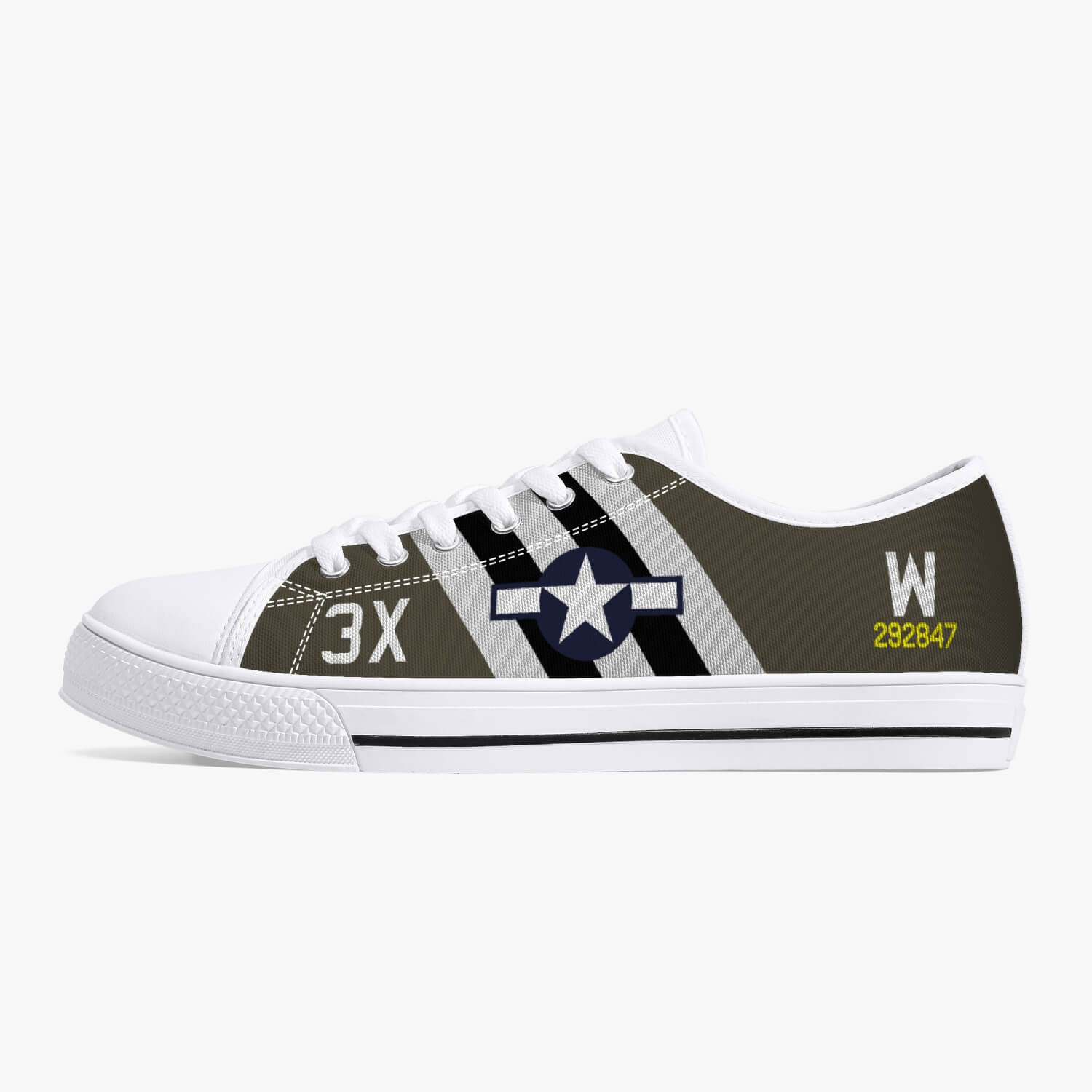 C-47 "That's All, Brother" Low Top Canvas Shoes - I Love a Hangar