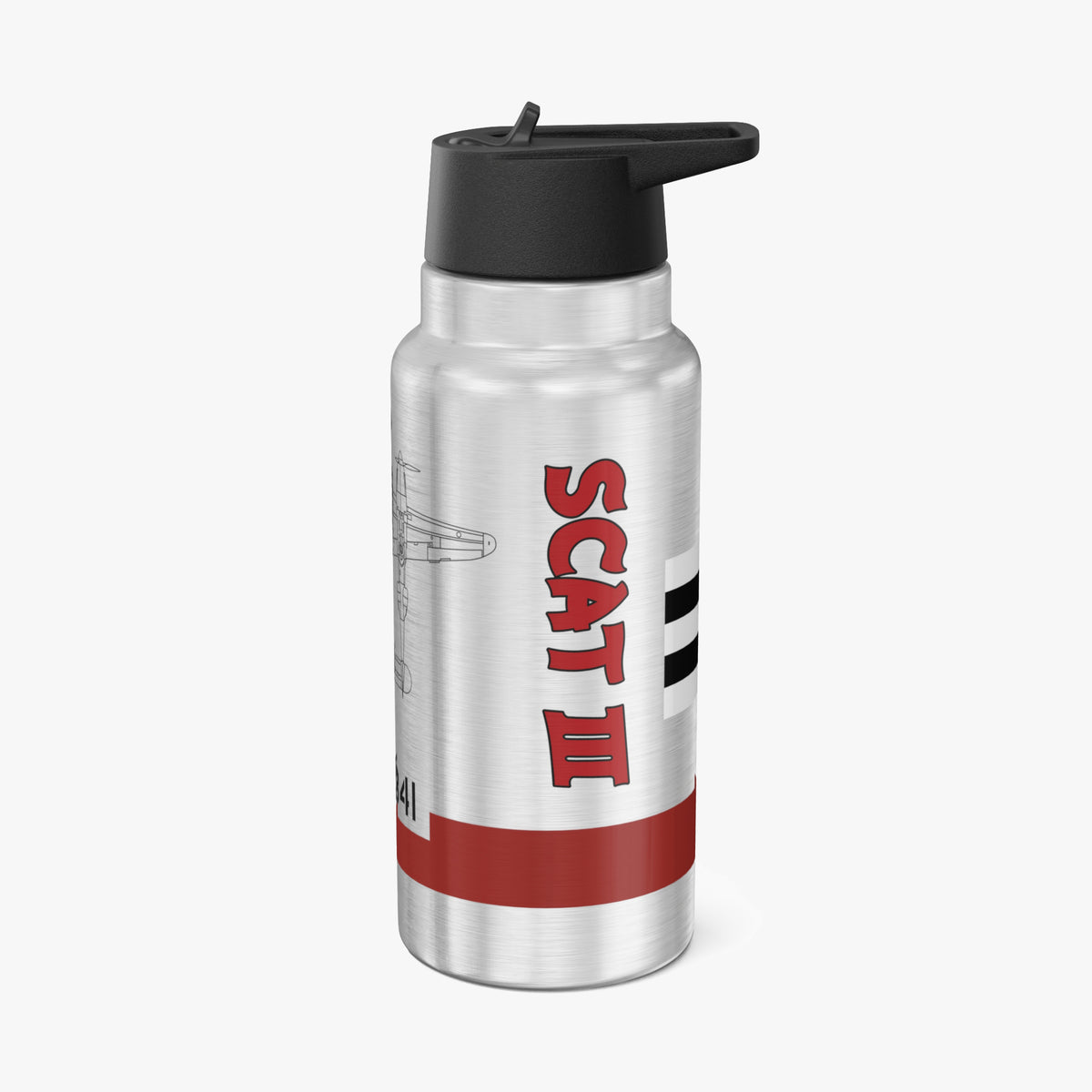 P-38 "SCAT III" Inspired Tumbler, 32oz (950ml) - I Love a Hangar