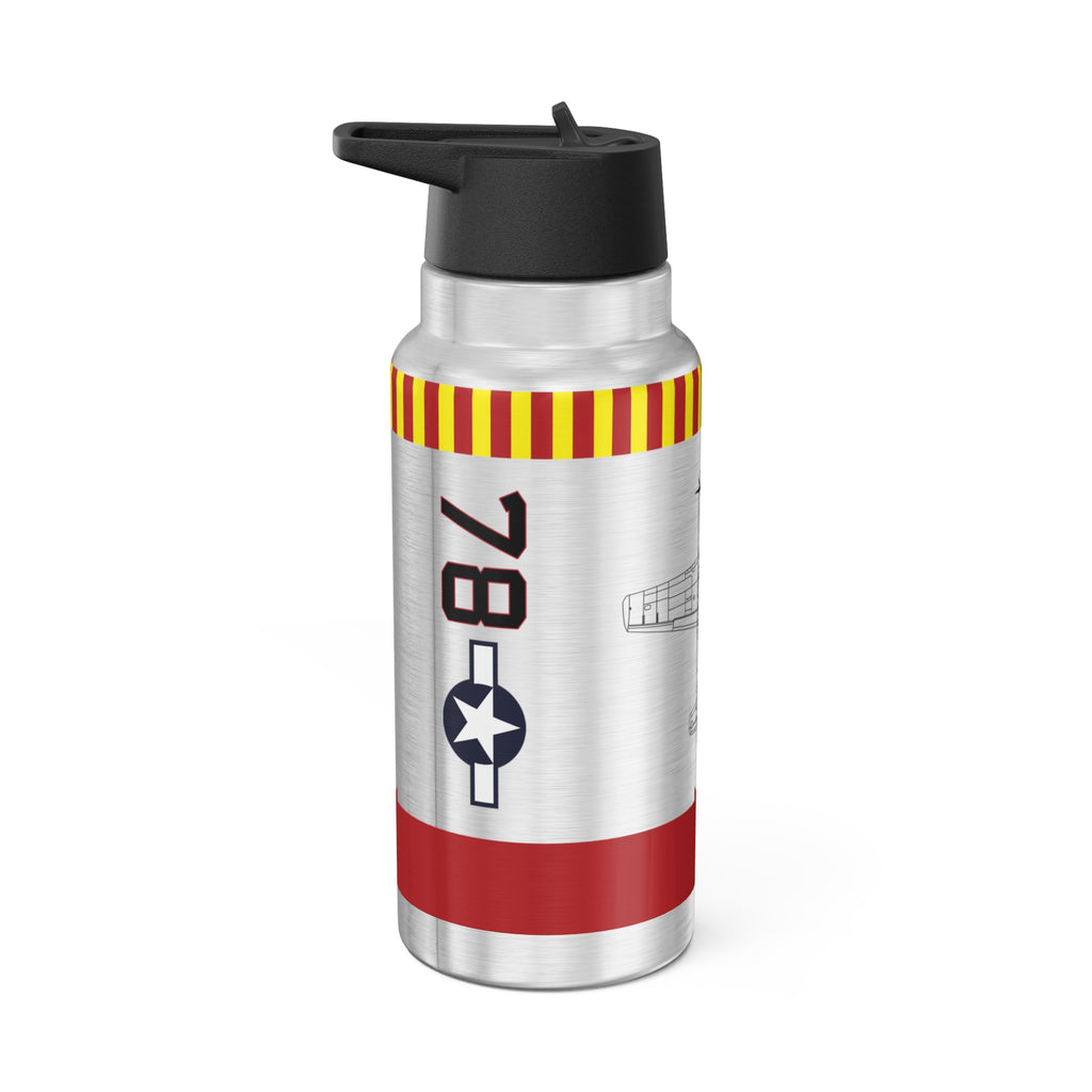 P-51 "Kitten" Inspired Tumbler, 32oz (950ml) - I Love a Hangar