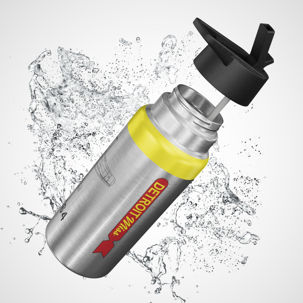 P-51 "Detroit Miss" Tumbler, 32oz (950ml) - I Love a Hangar