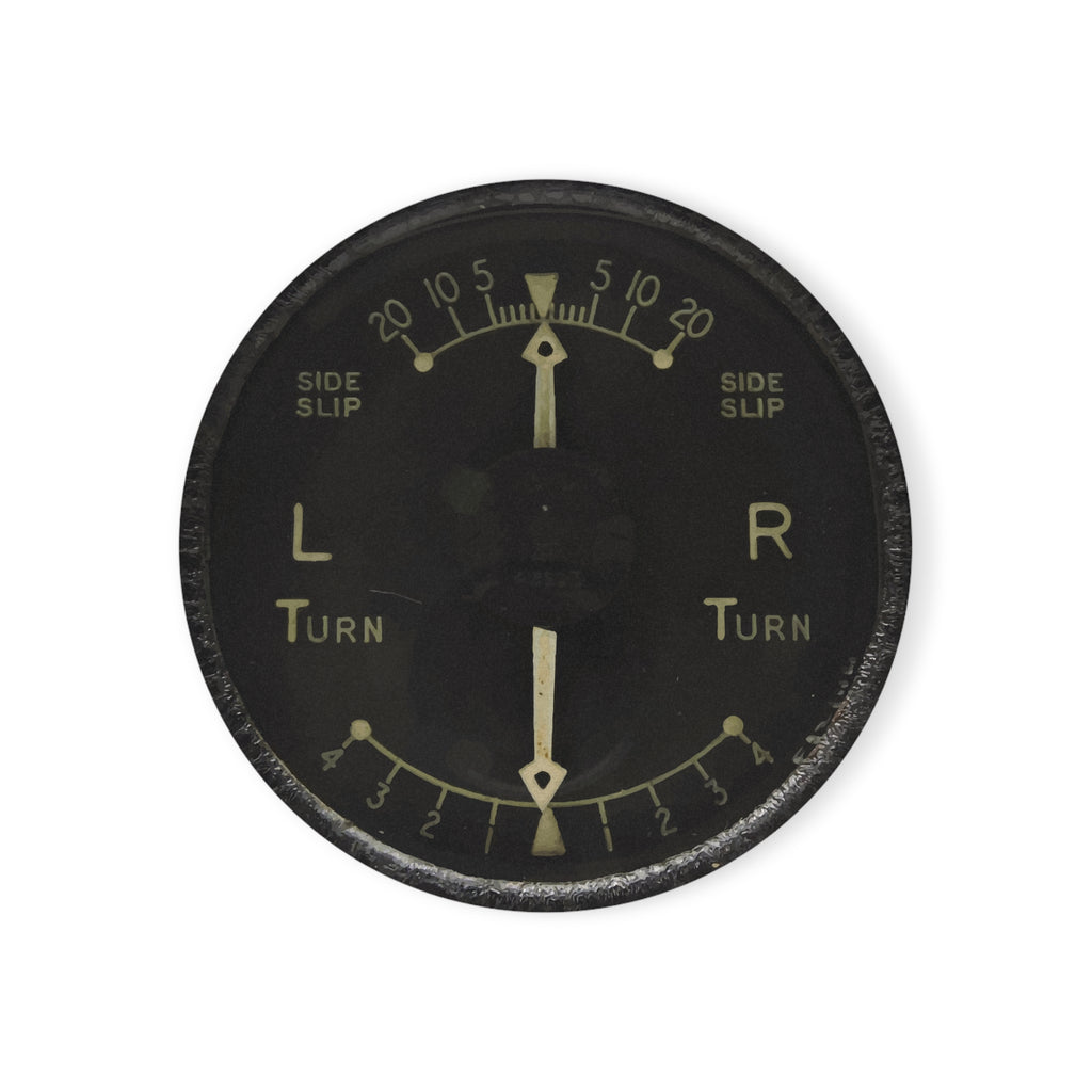 WW2 Turn & Slip Indicator Cork Back Coaster - I Love a Hangar