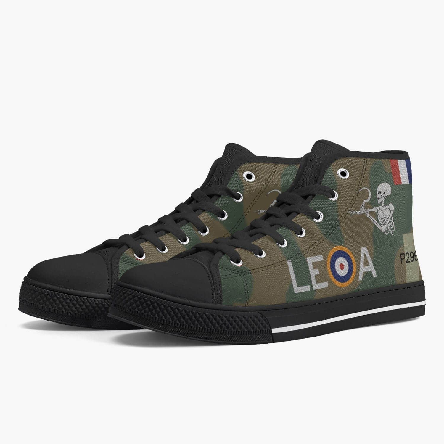 Hurricane "LE-A" High Top Canvas Shoes - I Love a Hangar