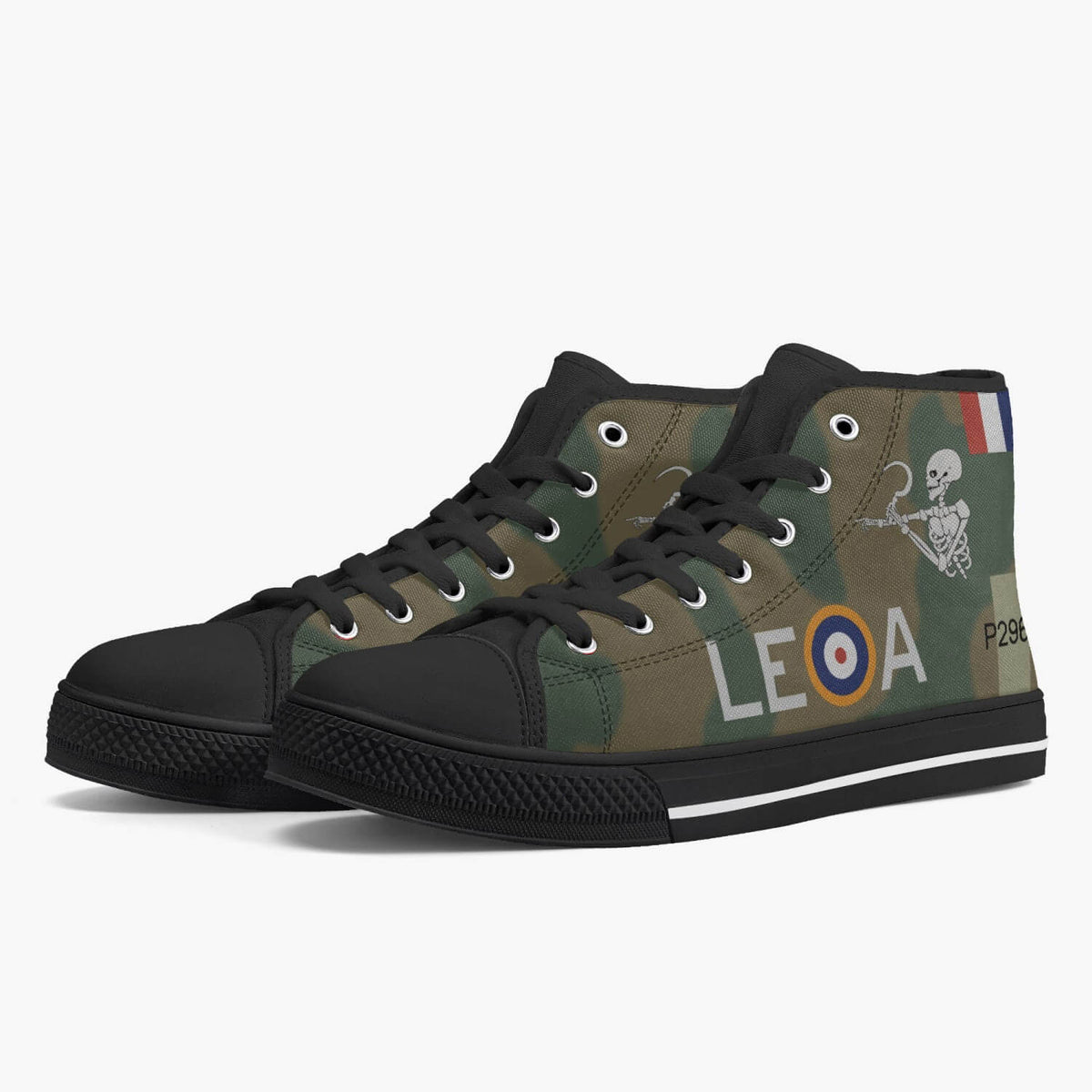Hurricane "LE-A" High Top Canvas Shoes - I Love a Hangar
