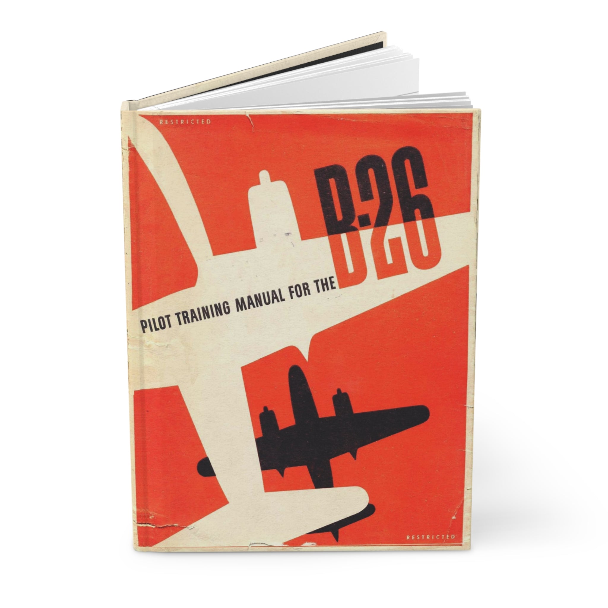 B-26 "Marauder" Inspired Hardcover Journal - I Love a Hangar