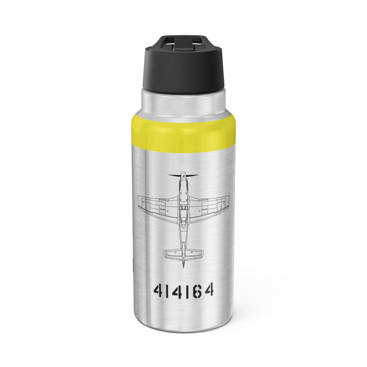 P-51 "Detroit Miss" Tumbler, 32oz (950ml) - I Love a Hangar