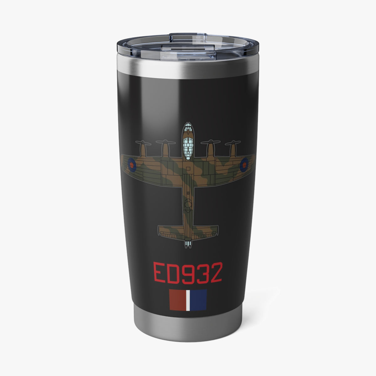 Lancaster "AJ-G" Inspired 20oz (590ml) Stainless Steel Tumbler - I Love a Hangar