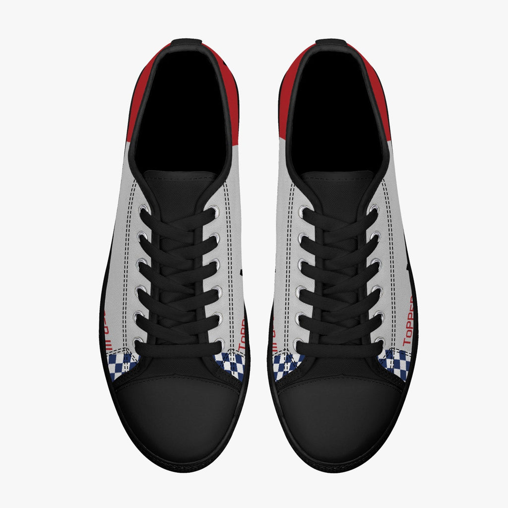 P-51 "Topper III" Low Top Canvas Shoes - I Love a Hangar