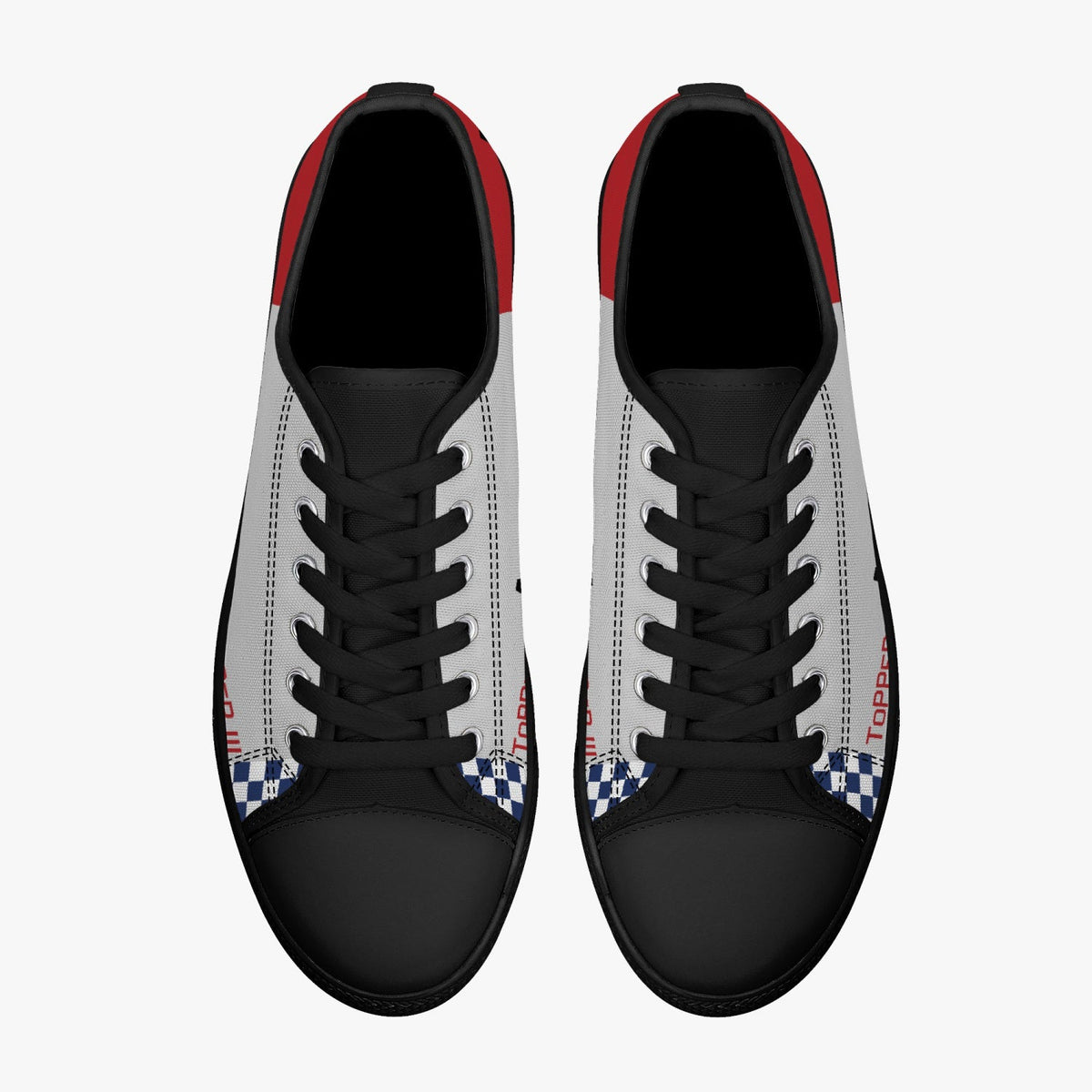 P-51 "Topper III" Low Top Canvas Shoes - I Love a Hangar