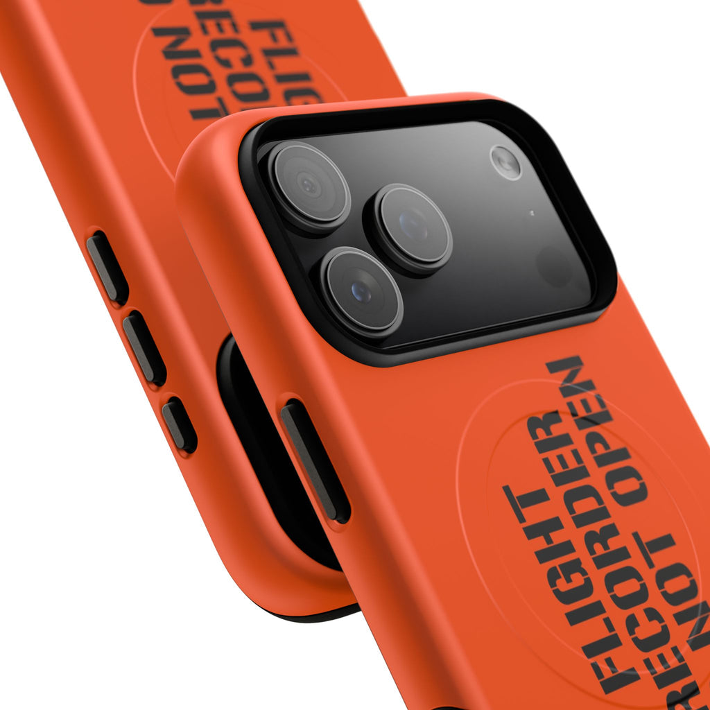 Flight Data Recorder Style Tough Magnetic Phone Cases – iPhone Compatible