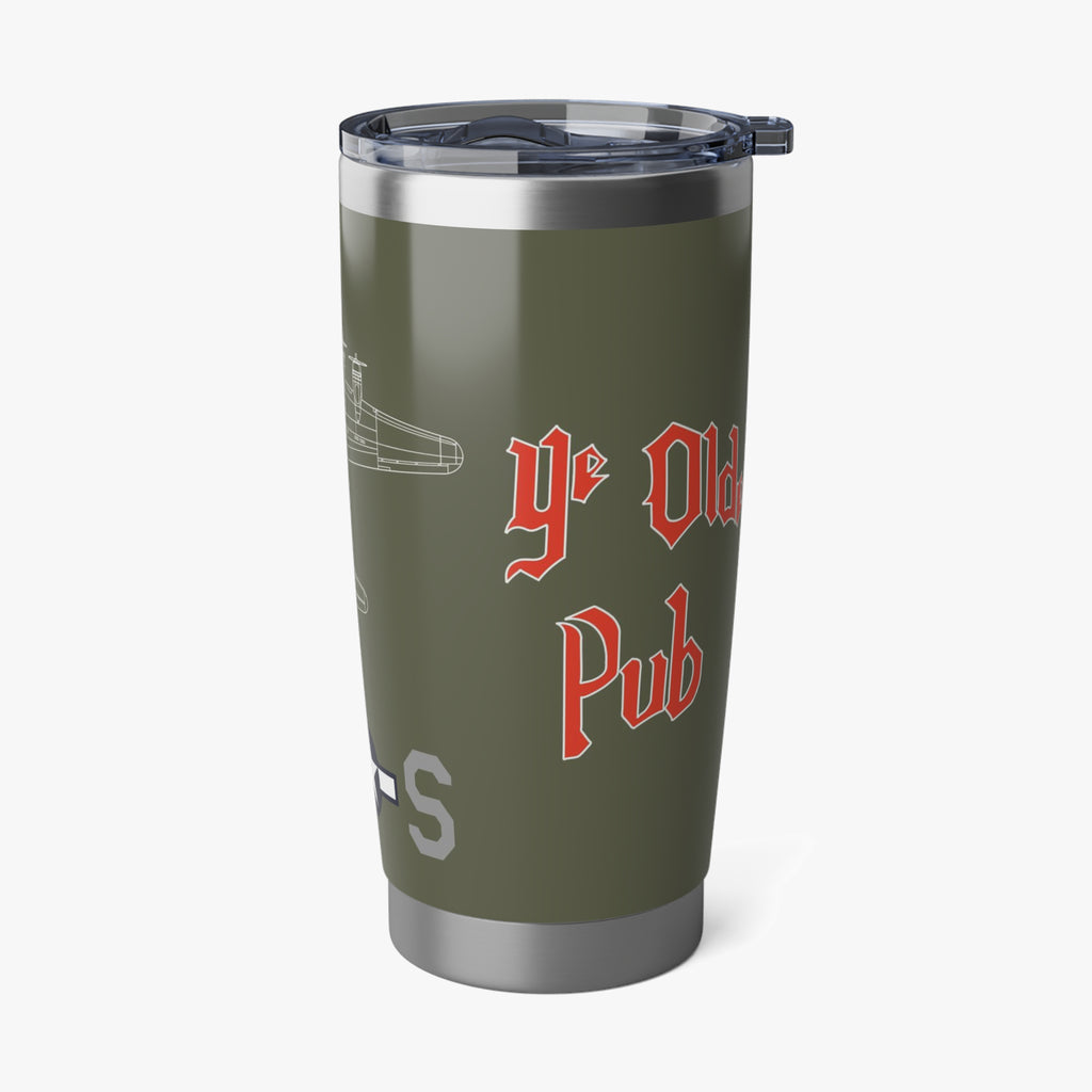B-17 "Ye Olde Pub" Inspired 20oz (590ml) Stainless Steel Tumbler - I Love a Hangar