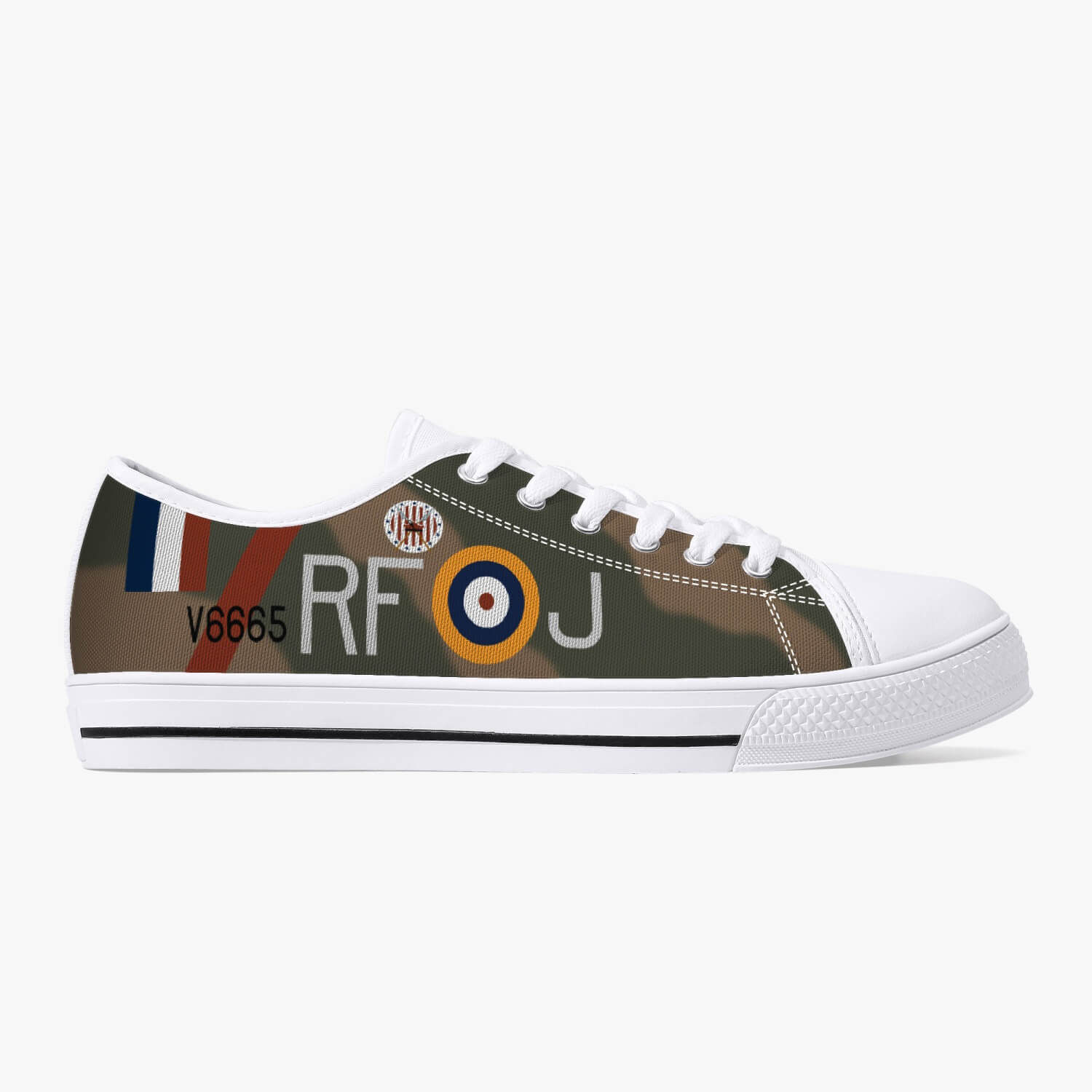 Hurricane "RF-J" Low Top Canvas Shoes - I Love a Hangar