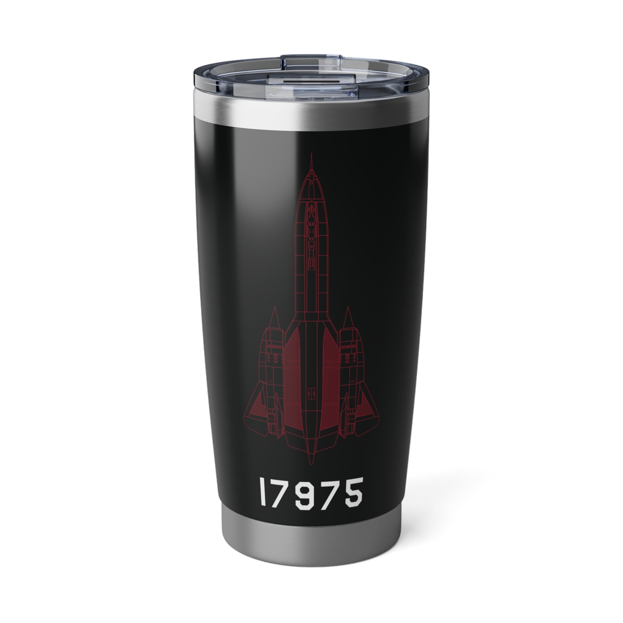 SR-71 "Blackbird" (61-7975) 20oz (590ml) Stainless Steel Tumbler