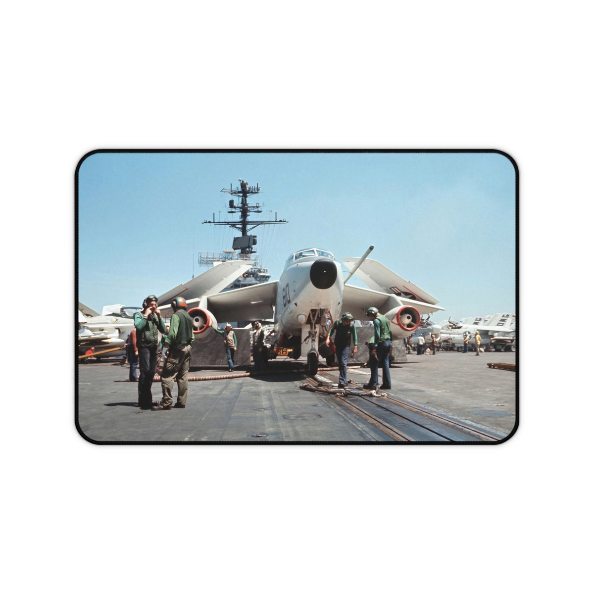 A-3 Skywarrior Desk Mat - I Love a Hangar