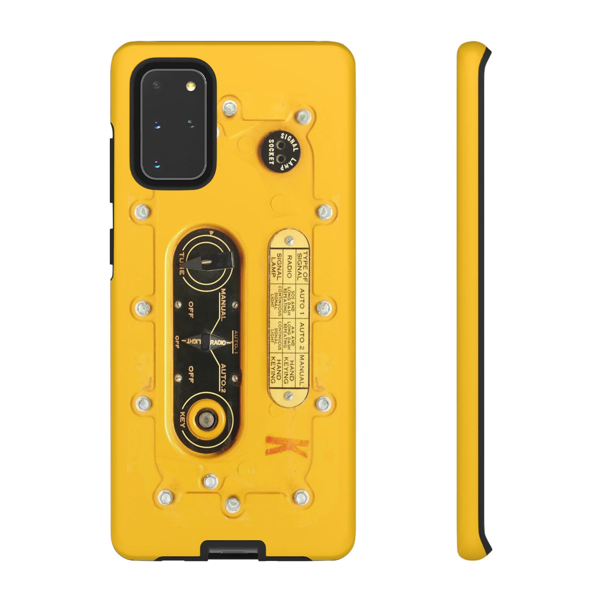 SCR-578 "Gibson Girl" Survival Radio Style Tough Phone Cases – Samsung Galaxy Compatible