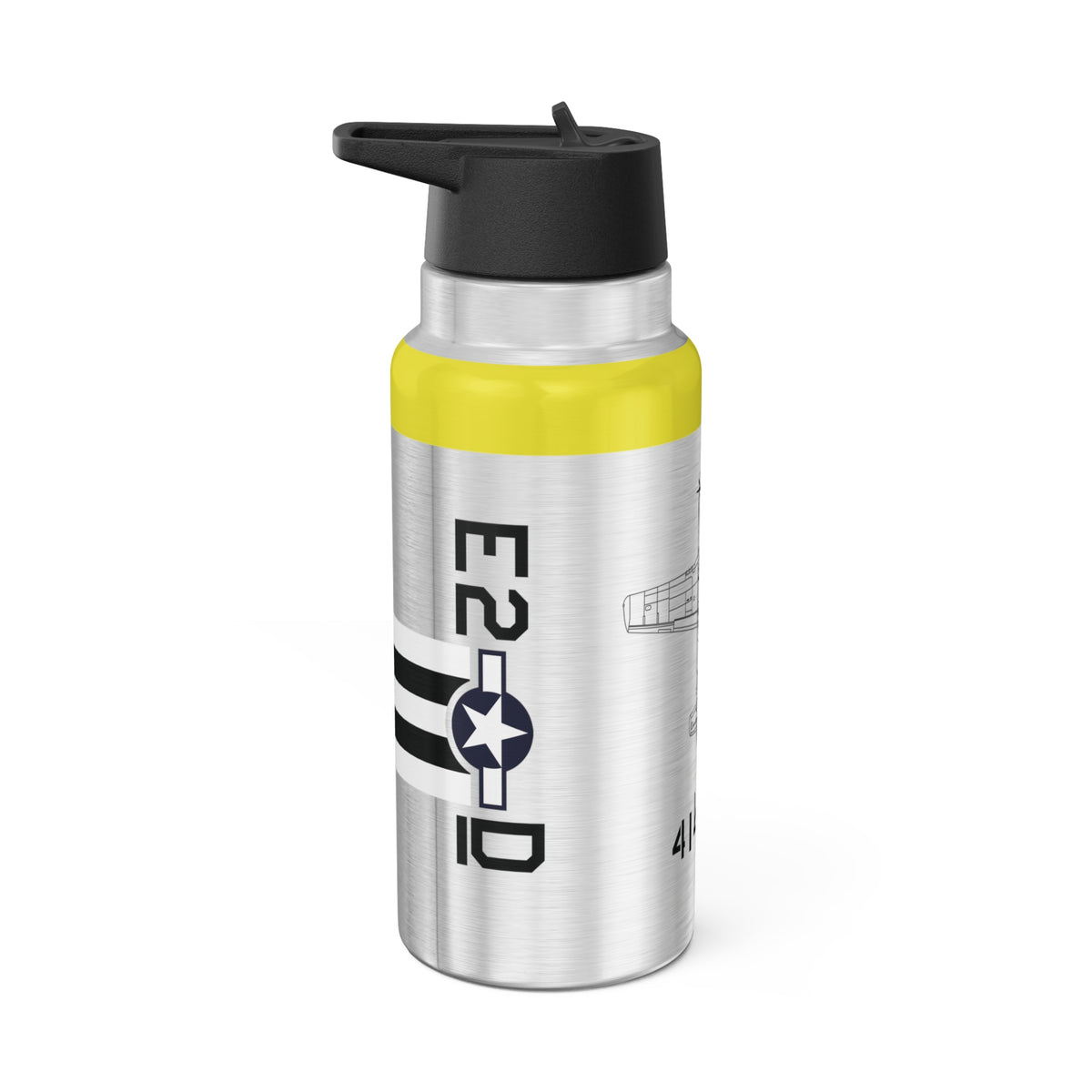 P-51 "Detroit Miss" Tumbler, 32oz (950ml) - I Love a Hangar