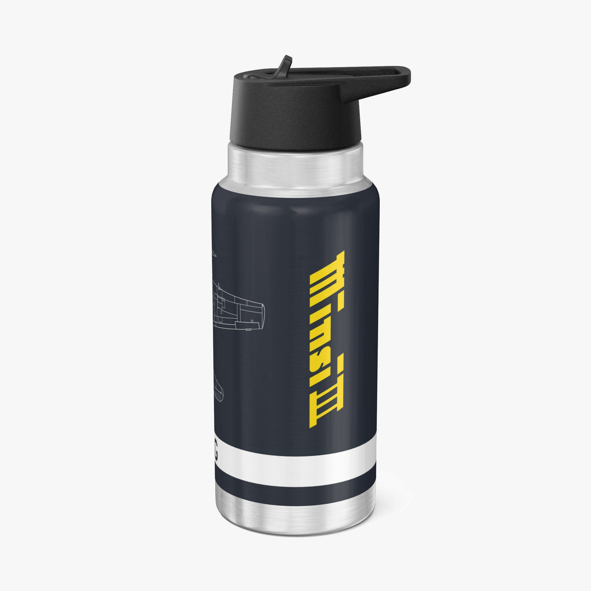 F6F Hellcat "Minsi III" Inspired Tumbler, 32oz (950ml) - I Love a Hangar