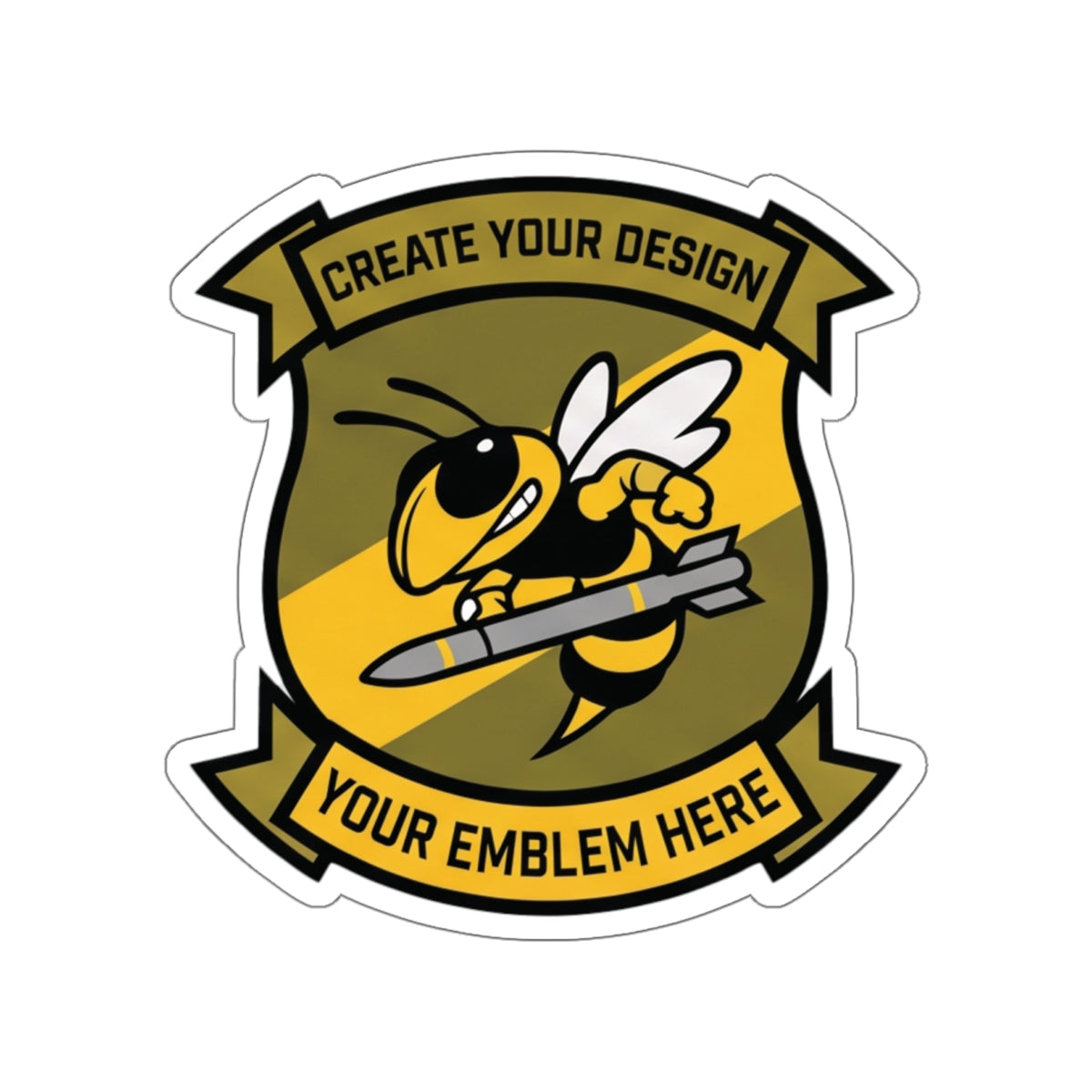 Custom Squadron Die-Cut Stickers