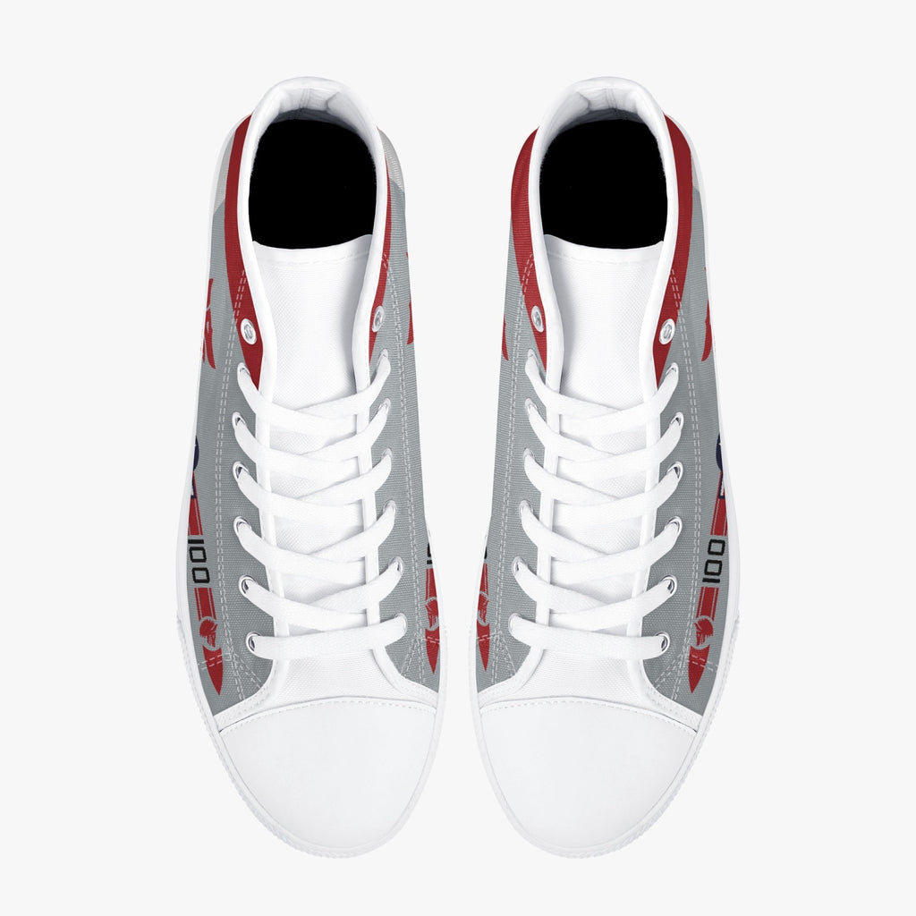 VF-1 "Wolfpack" High Top Canvas Shoes - I Love a Hangar