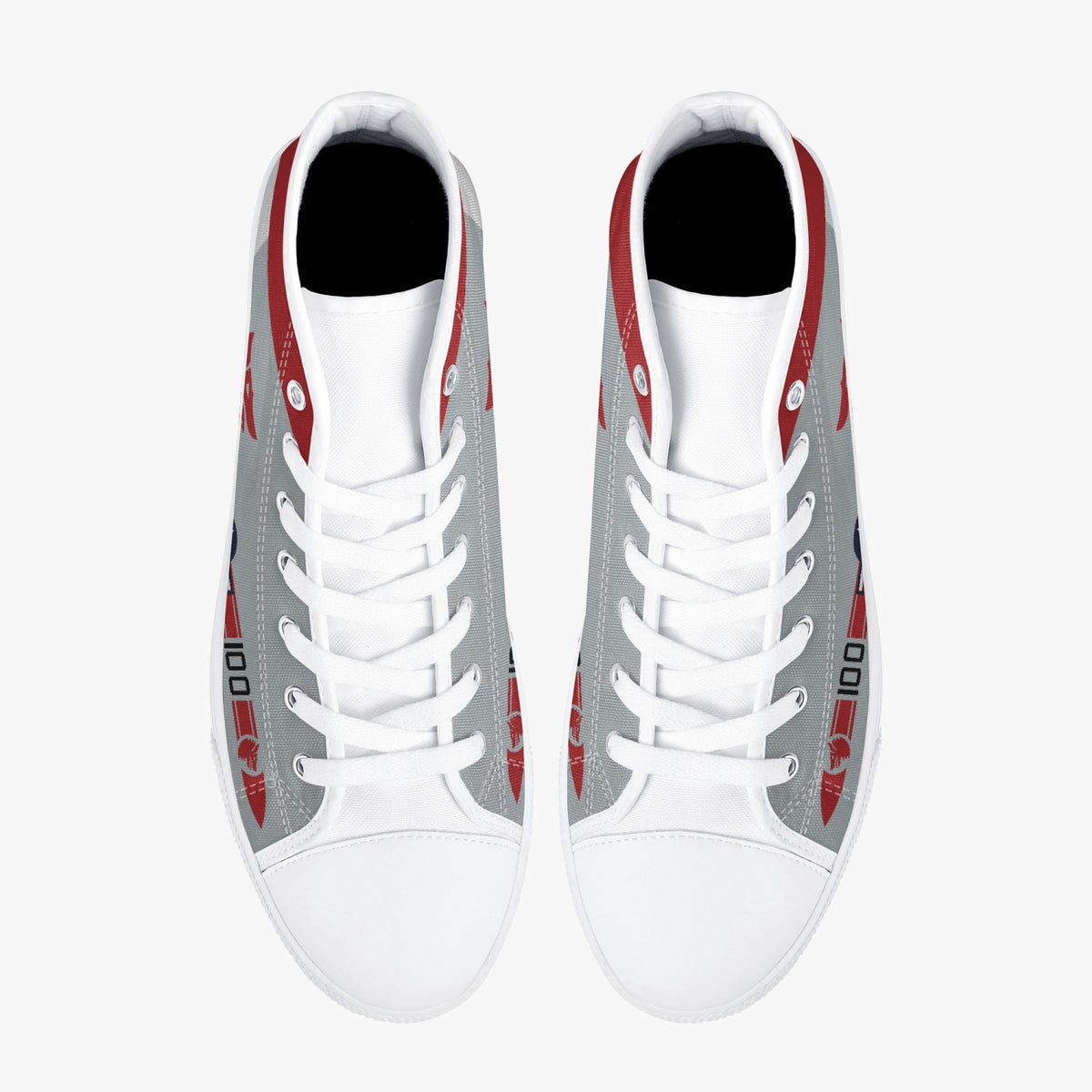 VF-1 "Wolfpack" High Top Canvas Shoes - I Love a Hangar