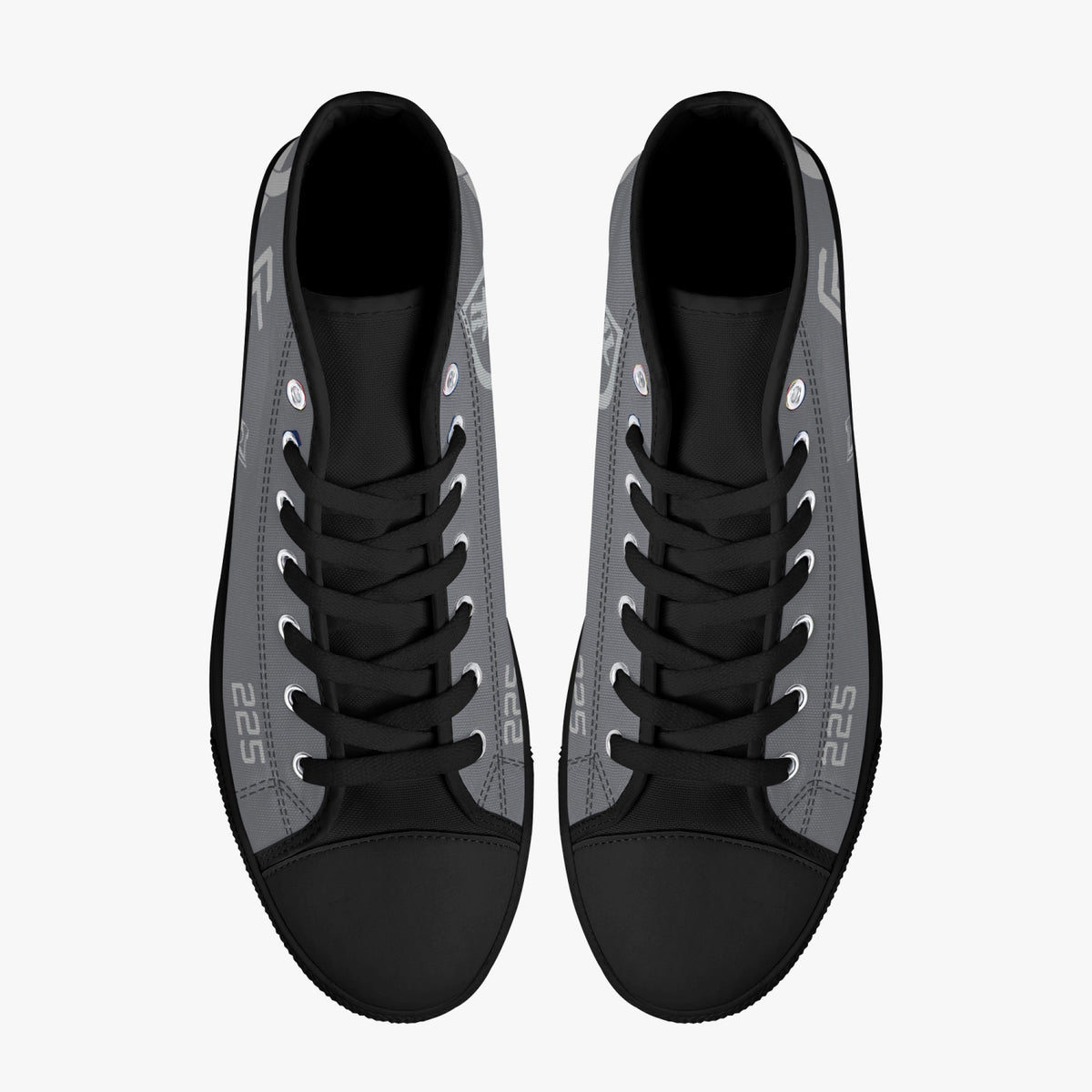VMFA-225 "Vikings" High Top Canvas Shoes - I Love a Hangar
