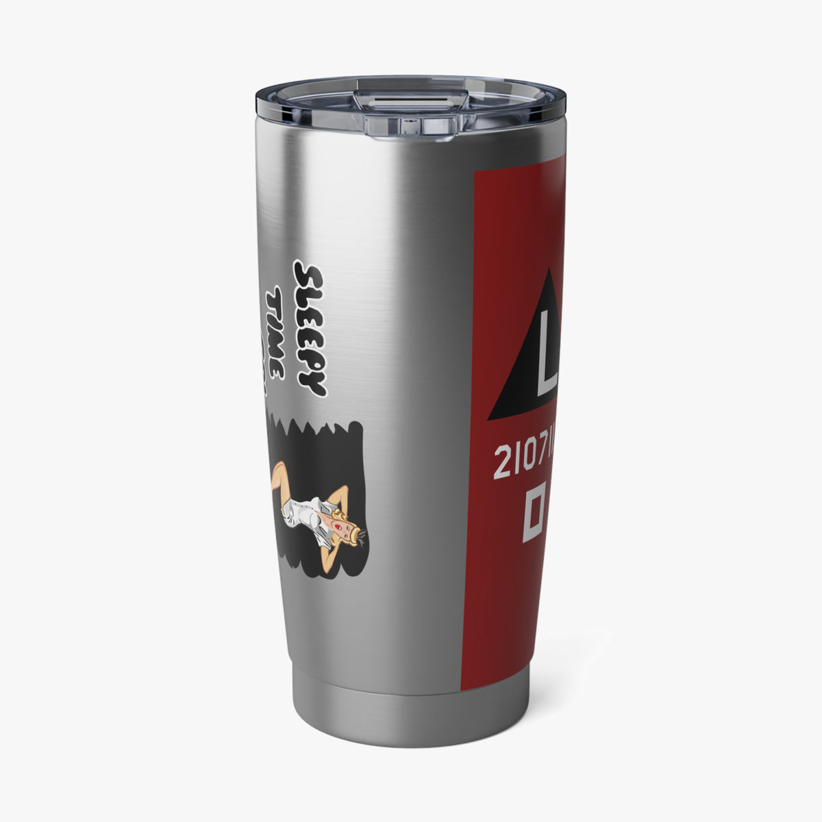 B-17 "Sleepy Time Gal" Inspired 20oz (590ml) Stainless Steel Tumbler - I Love a Hangar