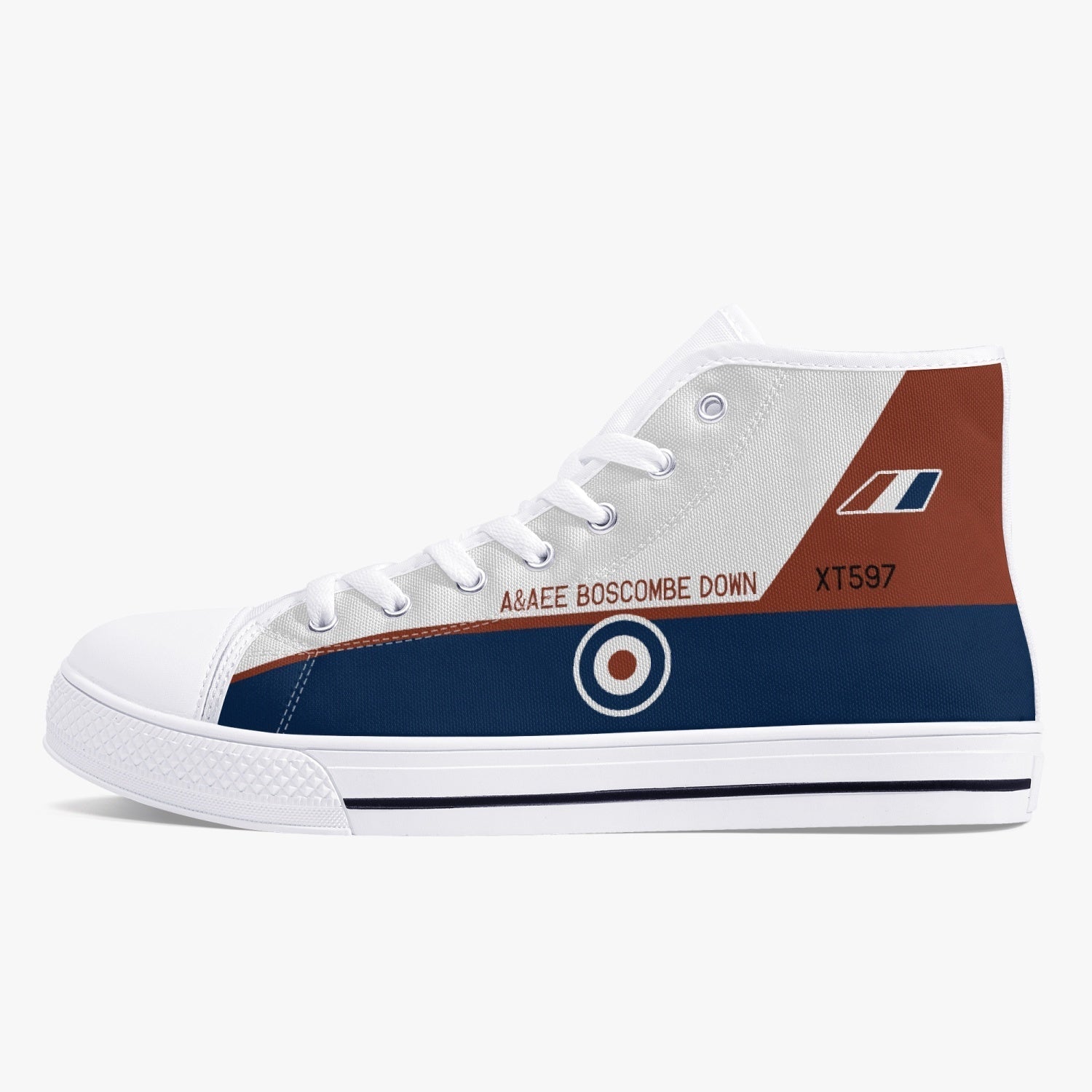 F-4 Phantom XT597 High Top Canvas Shoes - I Love a Hangar