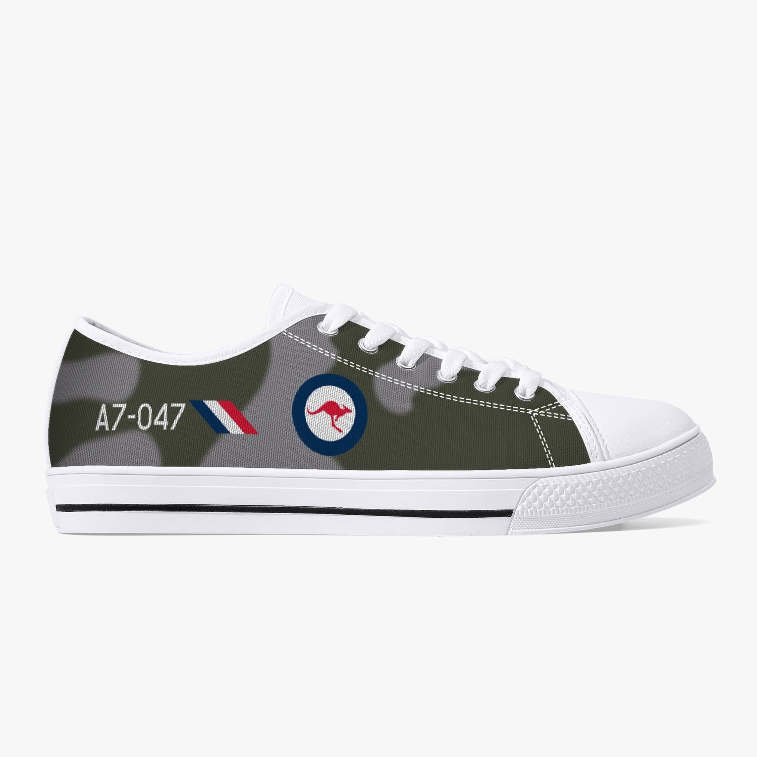 Macchi "A7-047" Low Top Canvas Shoes (Camo) - I Love a Hangar