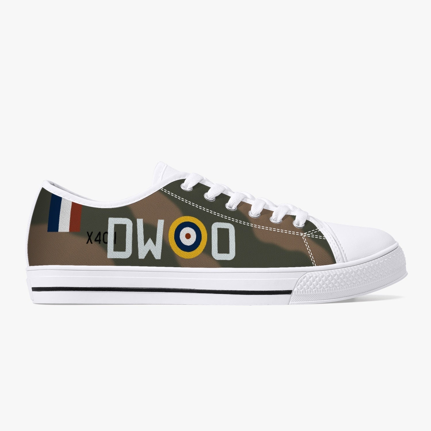 Spitfire "DW-O" Low Top Canvas Shoes - I Love a Hangar