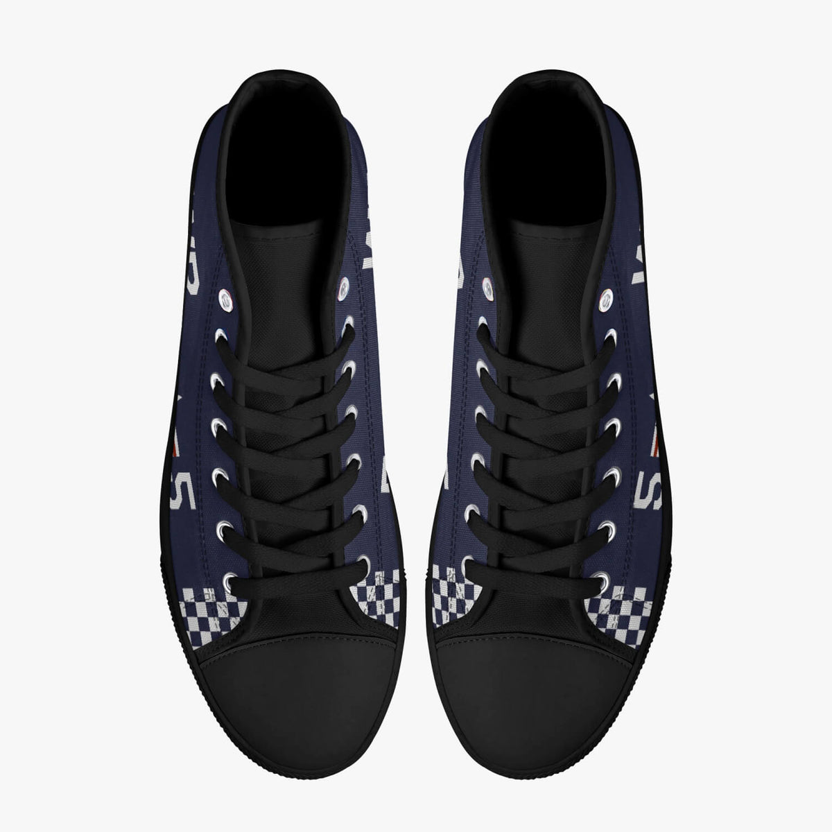 F4U Corsair "WR5" High Top Canvas Shoe - I Love a Hangar