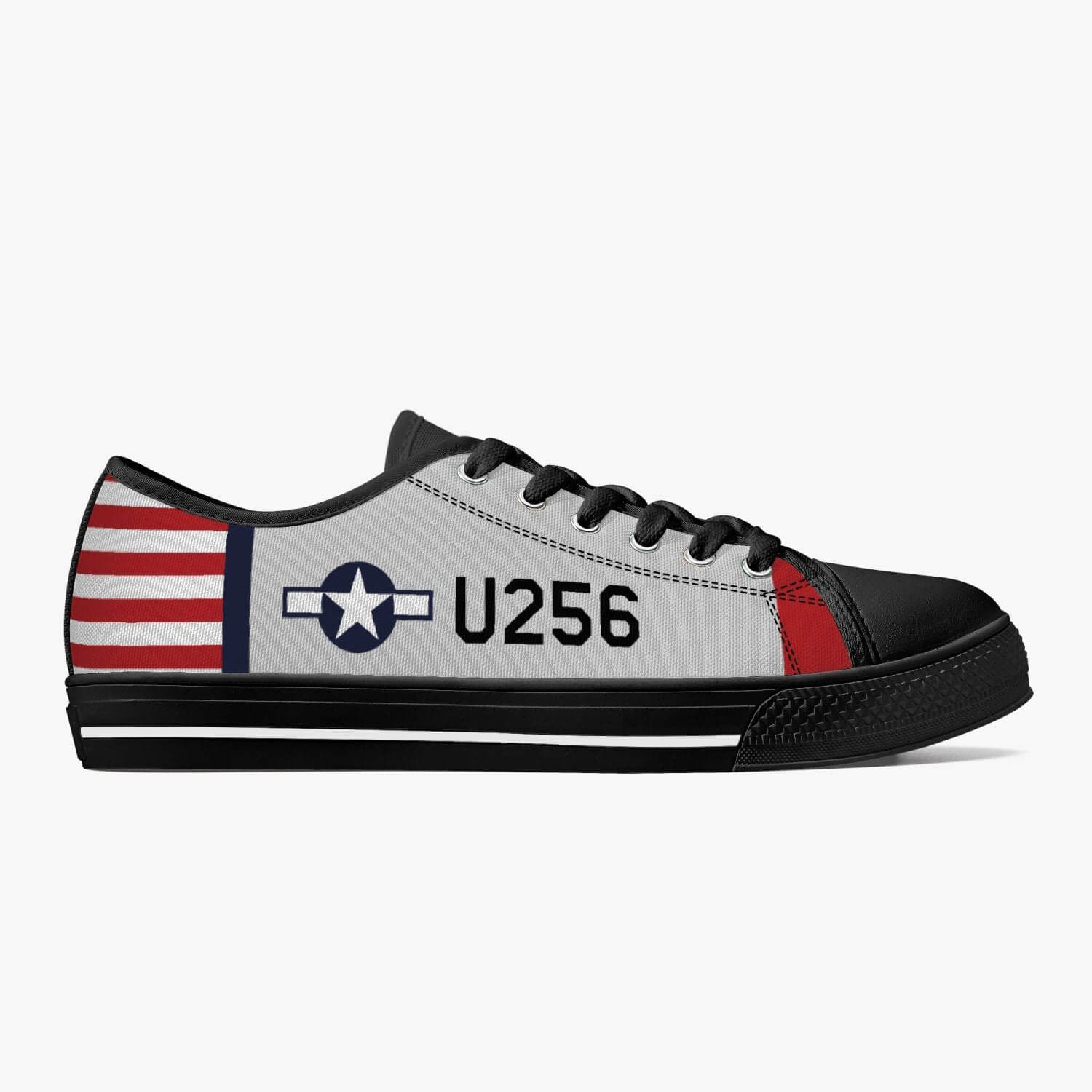 AT-6 W.A.S.P. Low Top Canvas Shoes - I Love a Hangar