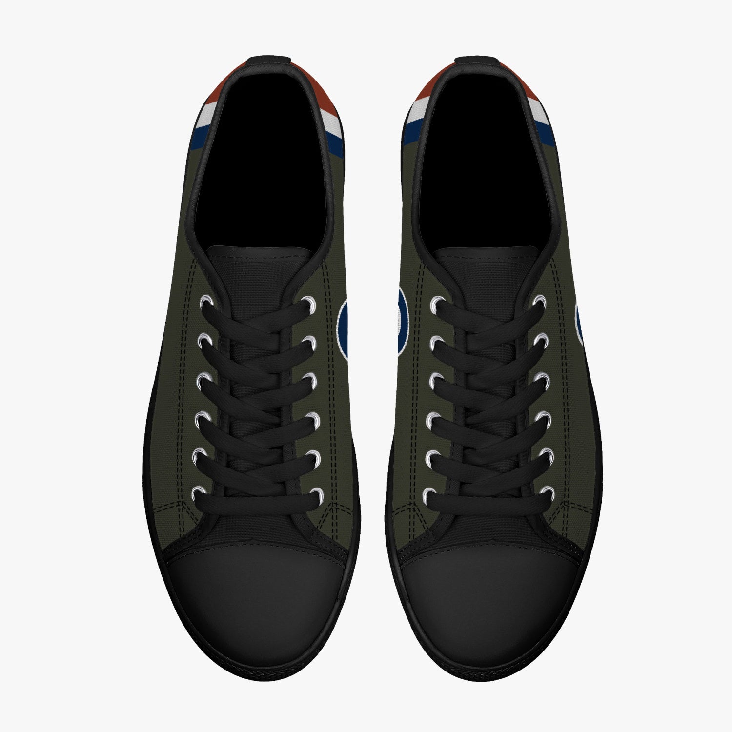 Bristol F2B B1229 Low Top Canvas Shoes - I Love a Hangar