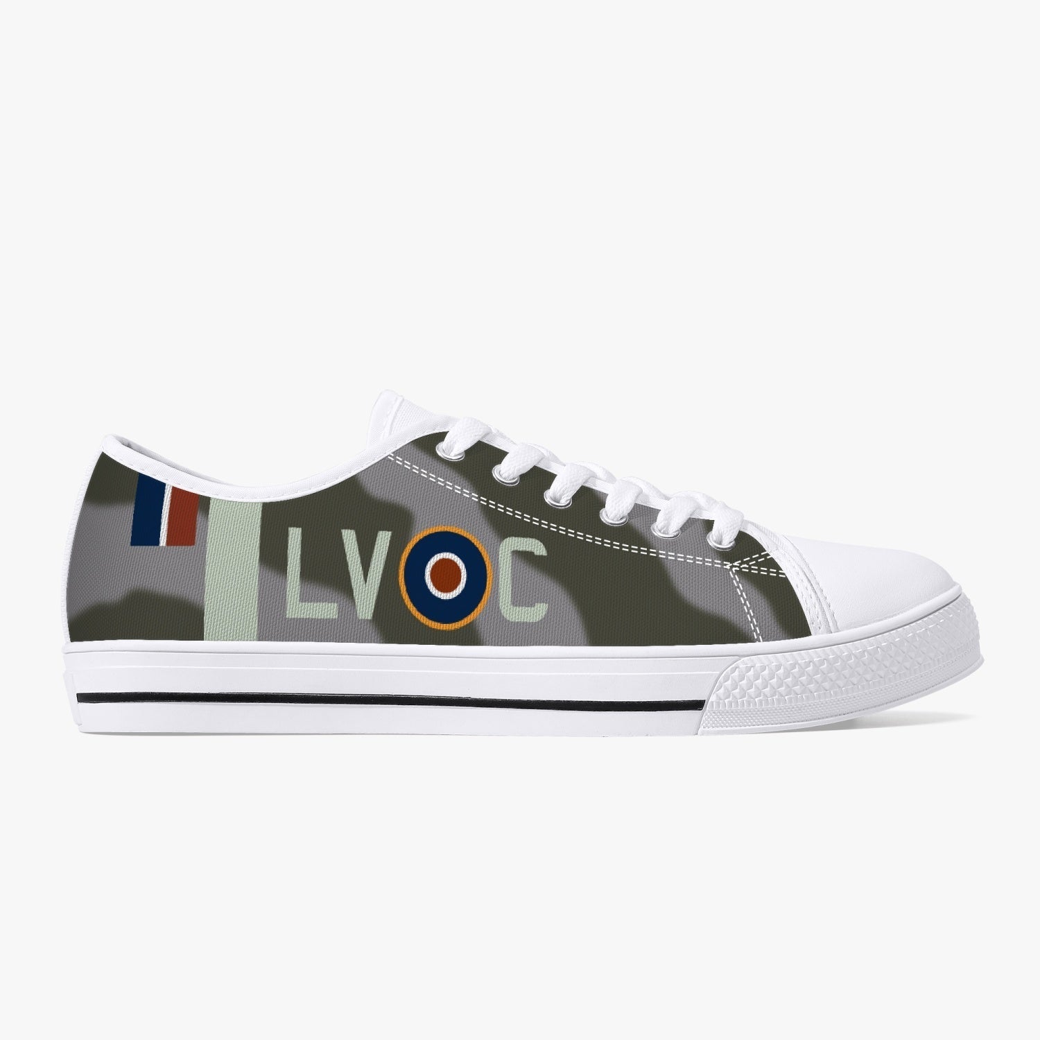 Spitfire "LV-C" Low Top Canvas Shoes - I Love a Hangar